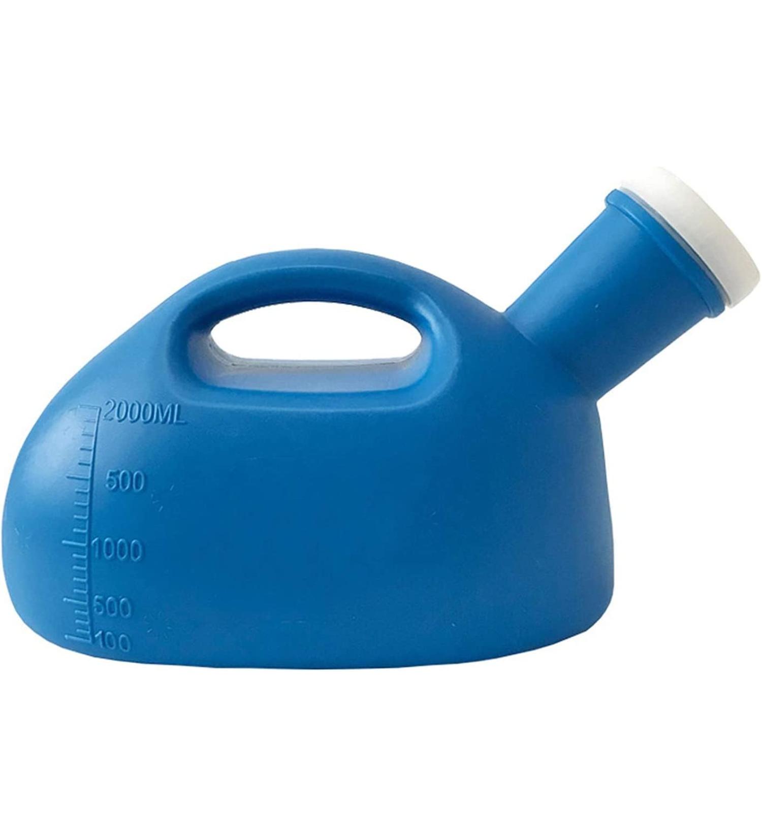 Male Urinal Bottle Camping Toilet Urine Bottle 2000ML Male Urinal Portable Mens Potty Pee Bottle Collector Travel Toilet (Color : Gold) (Color : Gold) (Color : Beige) (Color : Beige) - Buy Online on GoSupps.com