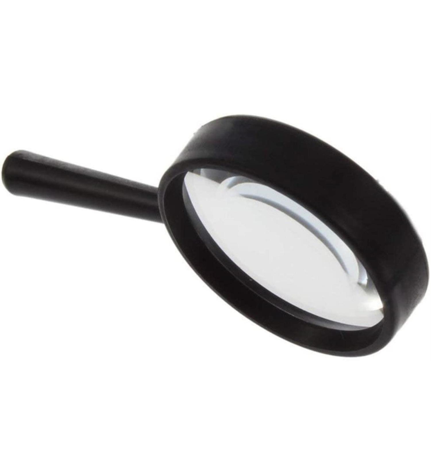 Professional Reading 5X Magnifier Hand Held Magnifying Acrylic 25mm Mini Pocket Lens Reading Full of Stars - Buy Online on GoSupps.com