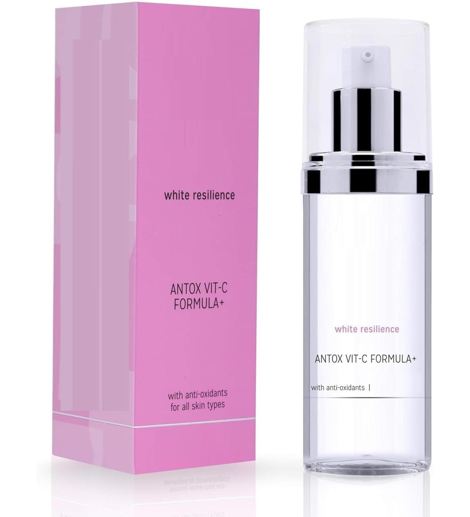 DK Antox Vit-C Serum | Stable Vitamin C Ferulic Acid | Dermatologist-Developed | 22 Years Expertise | Antioxidant Defense Brightening Skin Renewal | 30ml