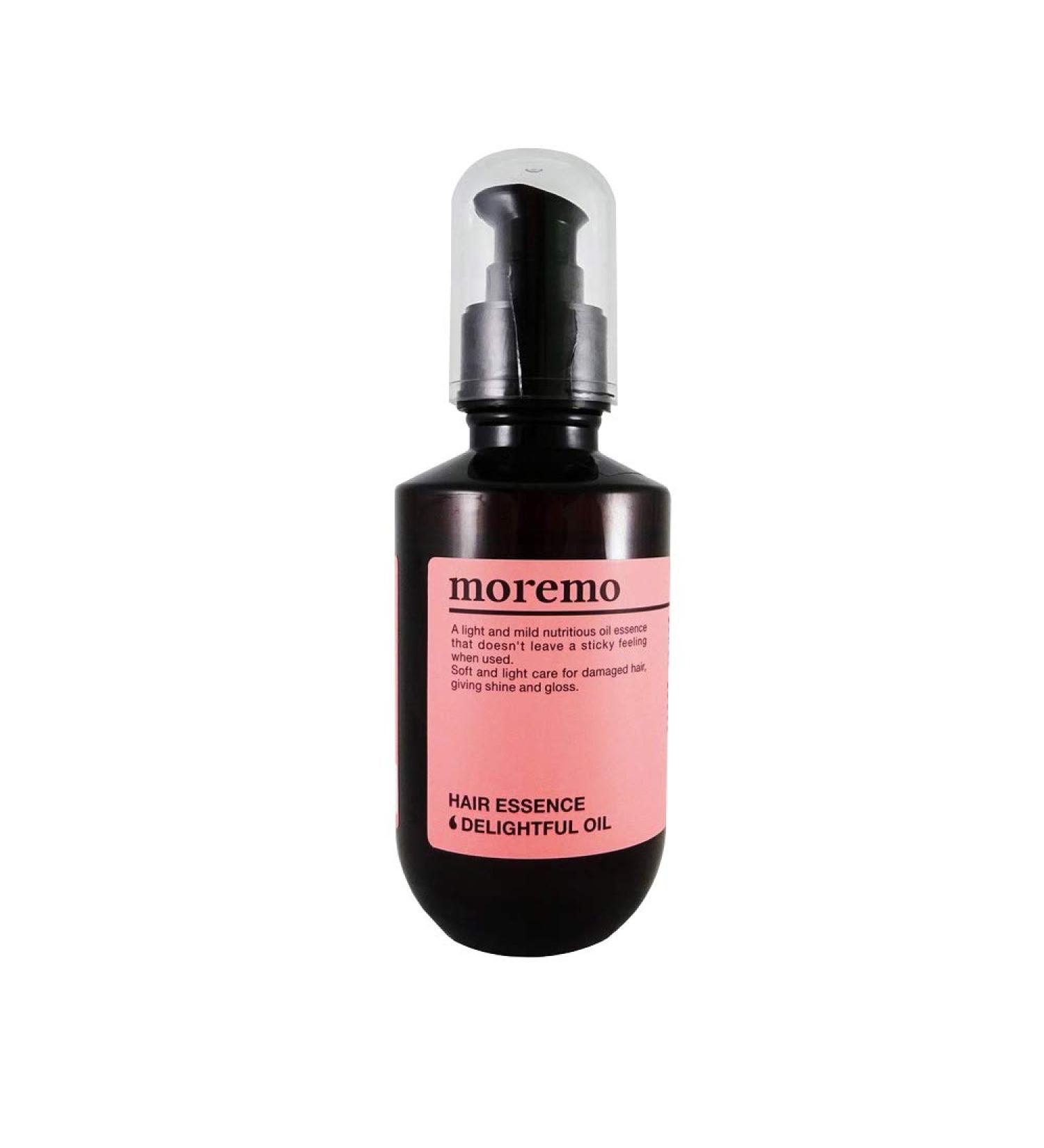 MOREMO Hair Essence Delightful Oil 70ml-Hair Oil formulated to Help give Shine and Gloss to Your Hair While Helping Control frizz