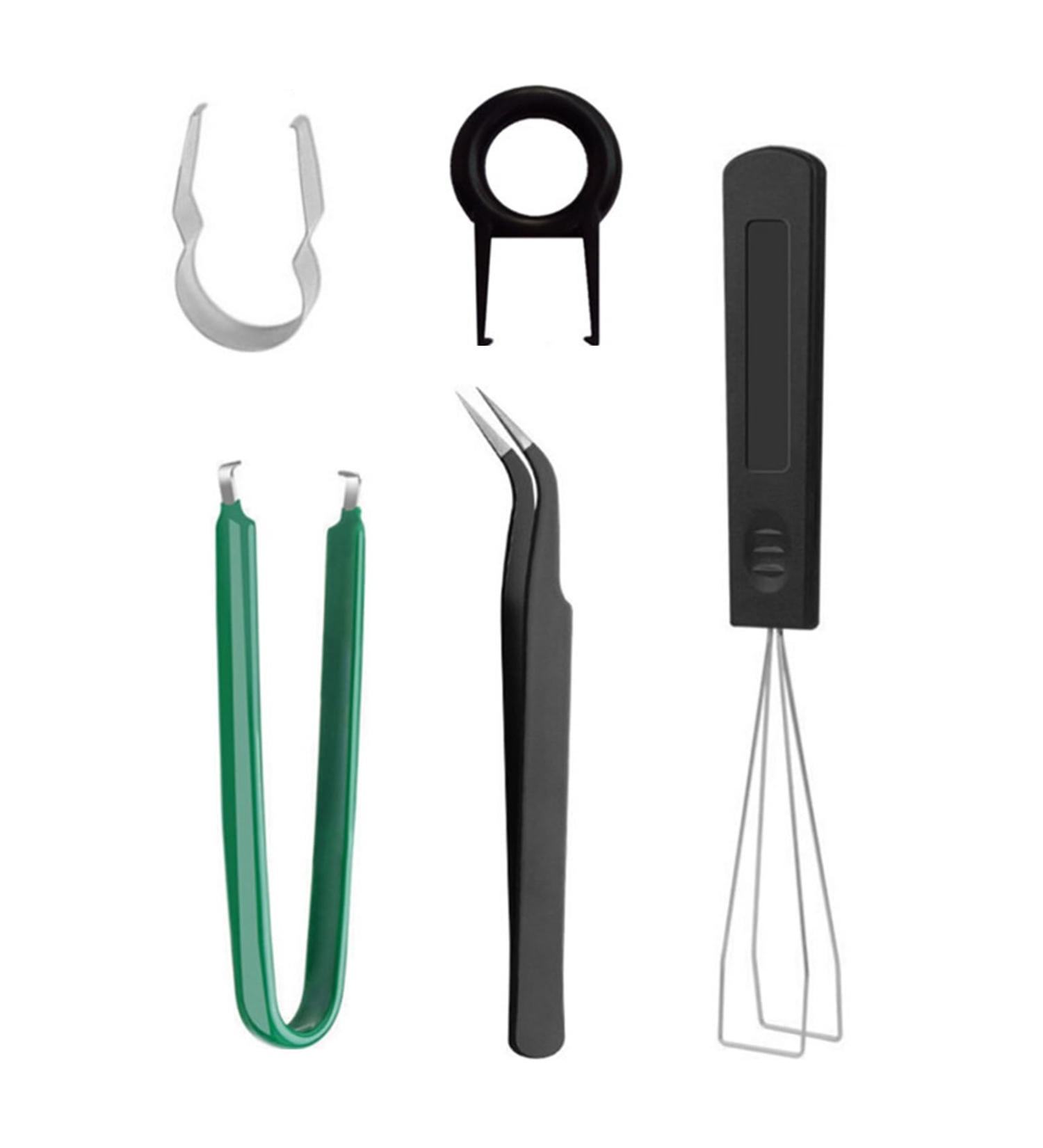 JSGHGDF 5 in 1 Computer Mechanical Keyboard Tool Set with Keycap Puller Switches Extractor and Anti-Static - Buy Online on GoSupps.com