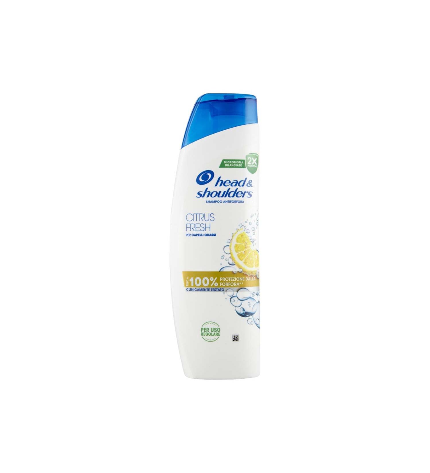 Head & Shoulders Head & Shoulders Citrus Fresh Anti-Dandruff Shampoo for Oily Hair 250ml - Buy Online on GoSupps.com