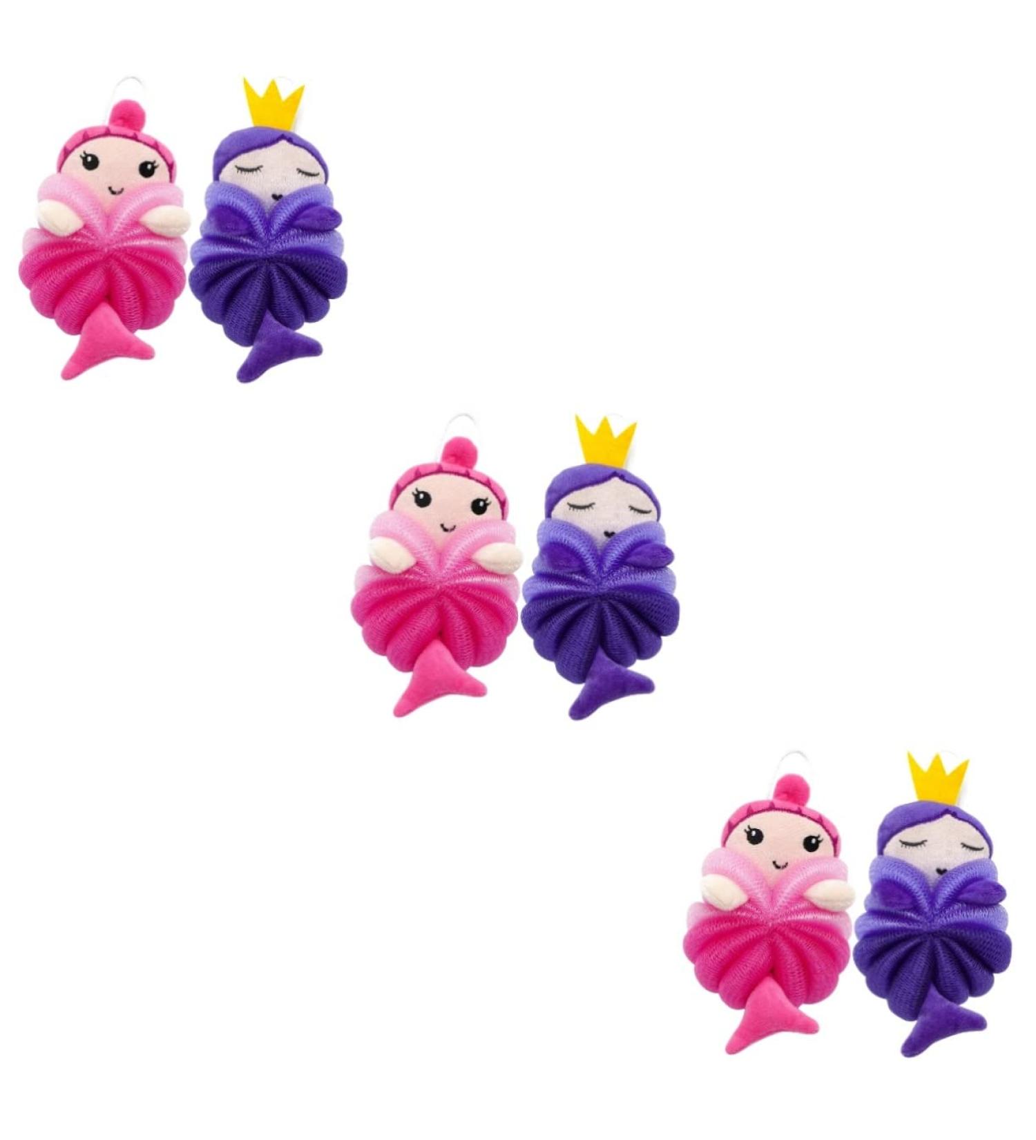 FRCOLOR 6 Pcs Bath Ball Kids Sponge | Household Cleaning Sponges for Body Wash | Toddler Scrubber | Mesh Shower Exfoliator | Bath Supply - Buy Online on GoSupps.com
