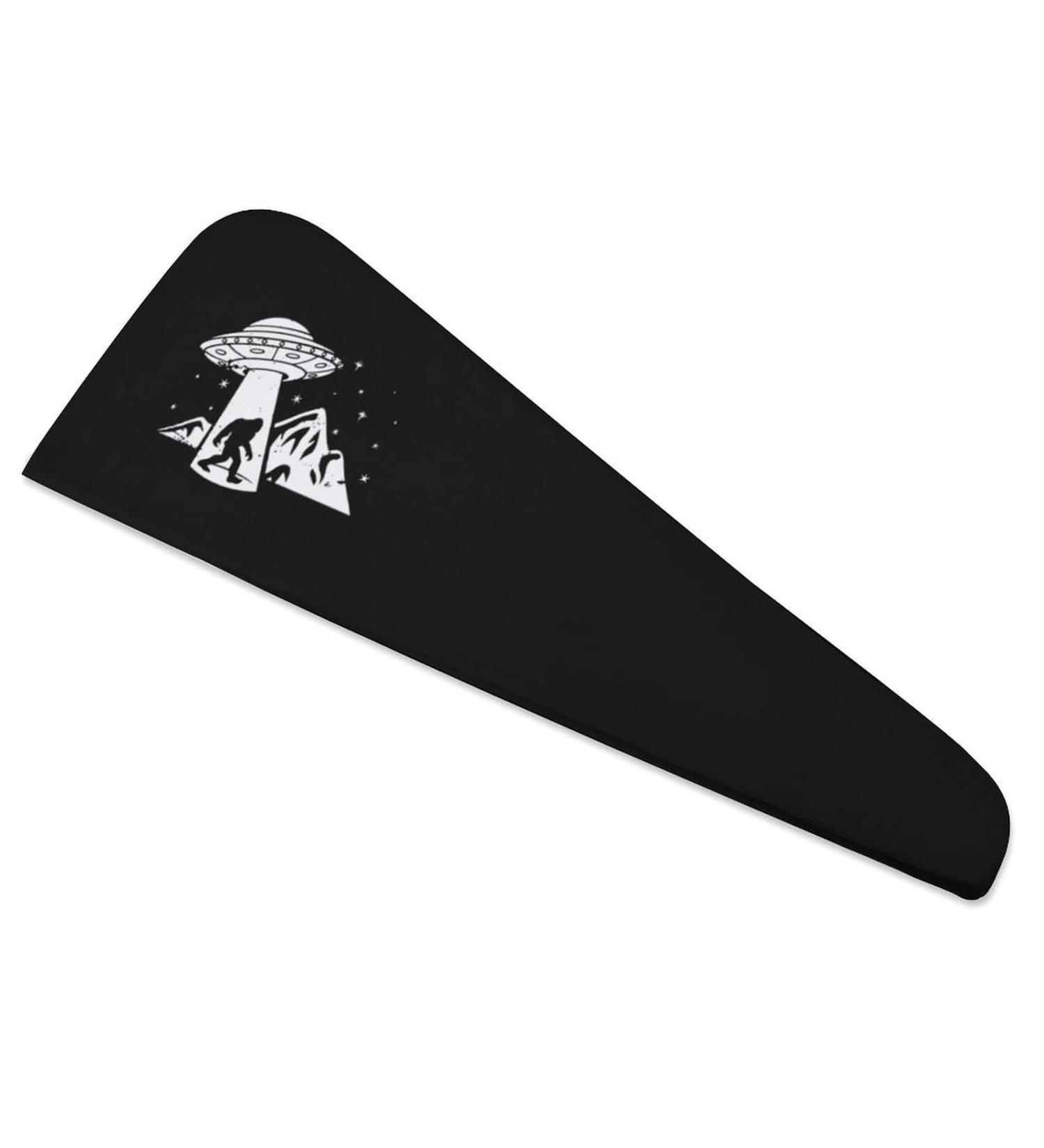 Bigfoot Aliens Microfiber Hair Towel Wrap - Super Absorbent Hair Turban for Women | 10x26 Inch | International Shipping - Buy Online on GoSupps.com