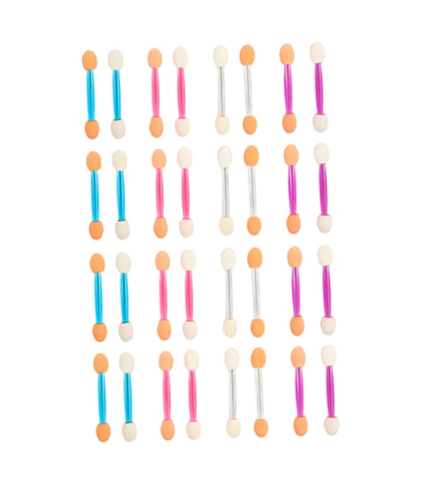 DOITOOL 120pcs Double Ended Eye Shadow Stick Eyeshadow Flower Party Hats for Kids Woman Makeup Tools Sponge - Buy Online on GoSupps.com