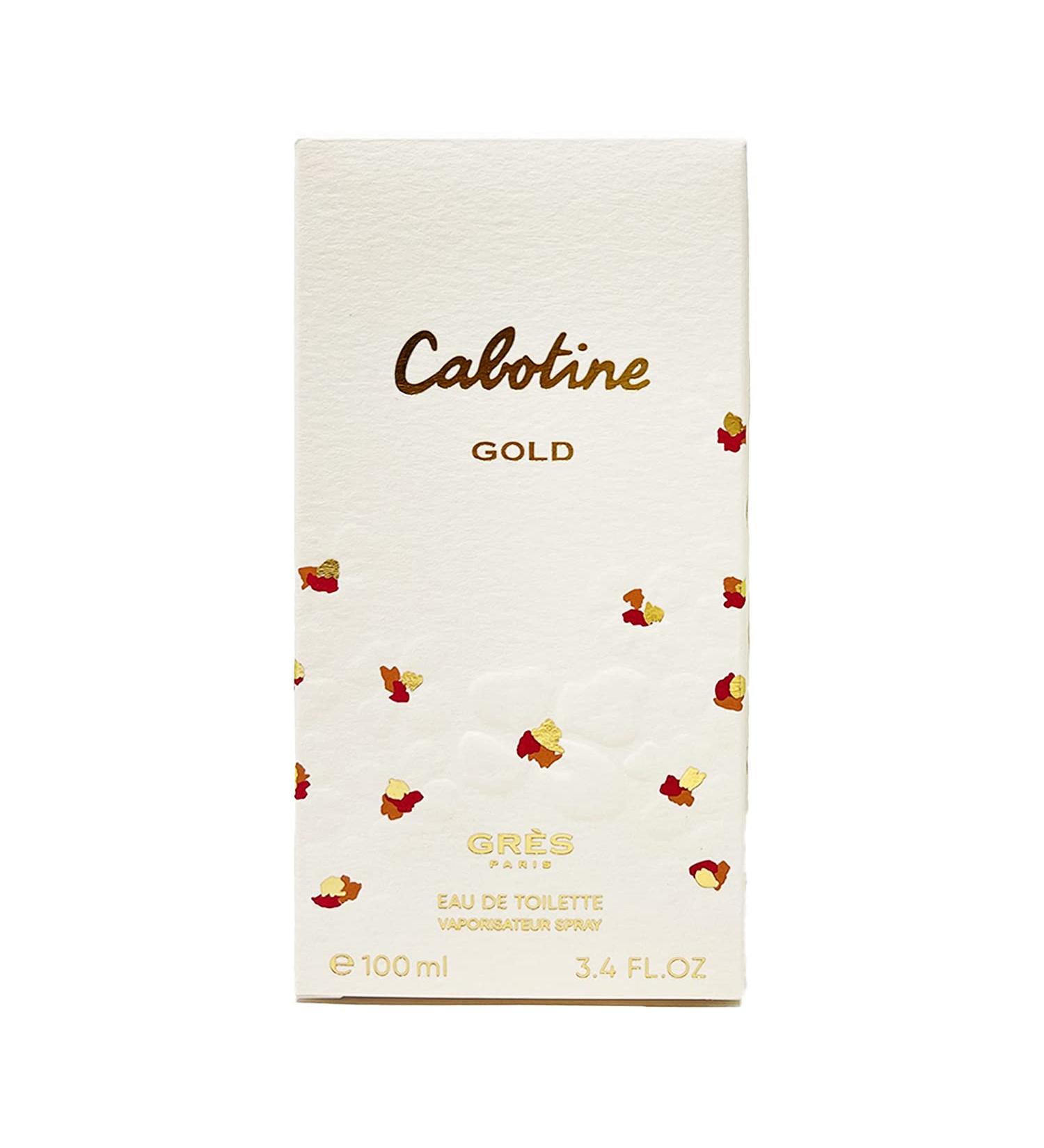 Cabotine Gold FOR WOMEN by Parfums Gres - 3.4 oz EDT Spray 3.4 Ounce EDT Spray - Buy Online on GoSupps.com