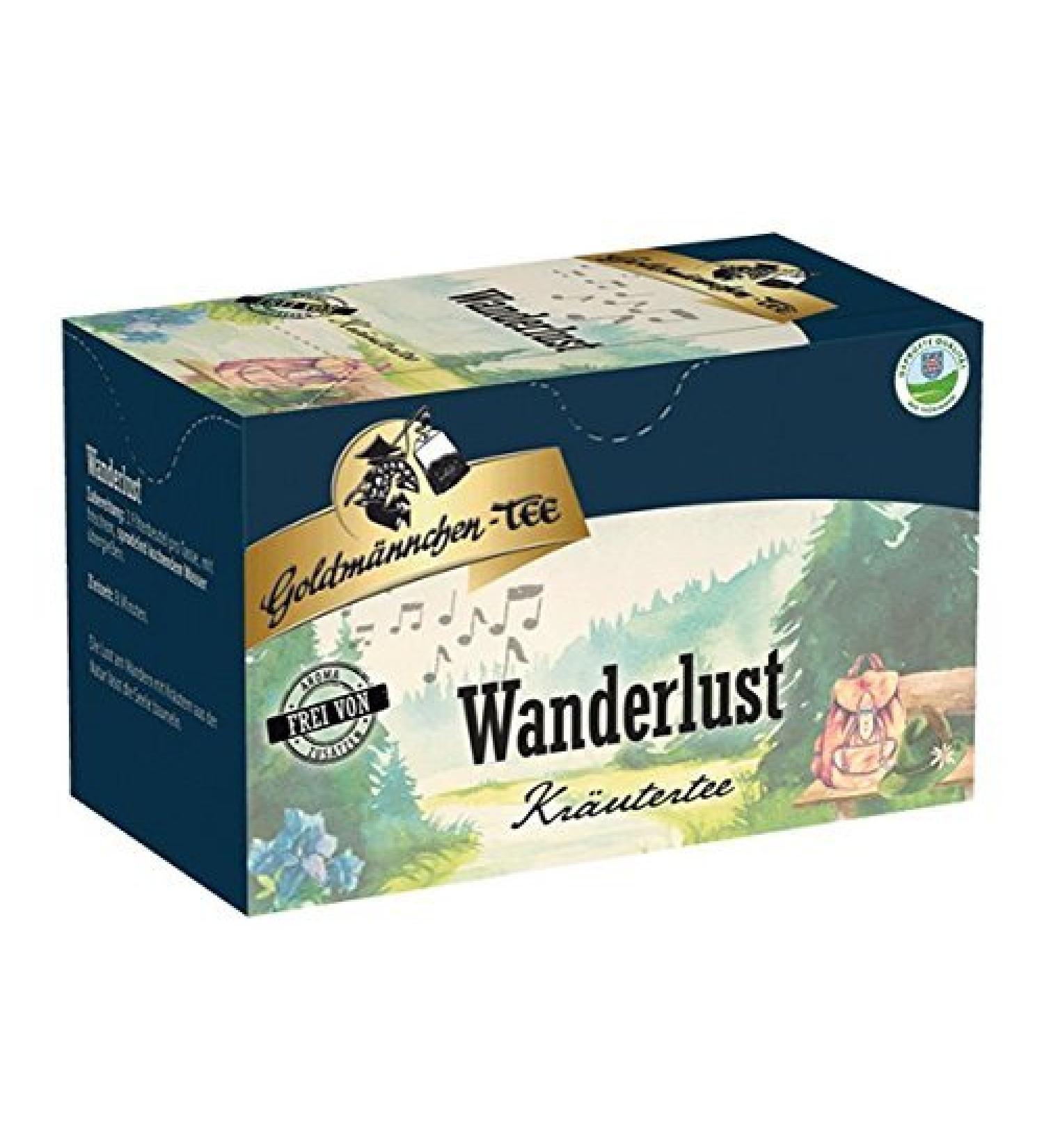 Goldm nnchen Goldm nnchen Tee Wanderlust Individually Sealed Tea Bags 6 x 30 g