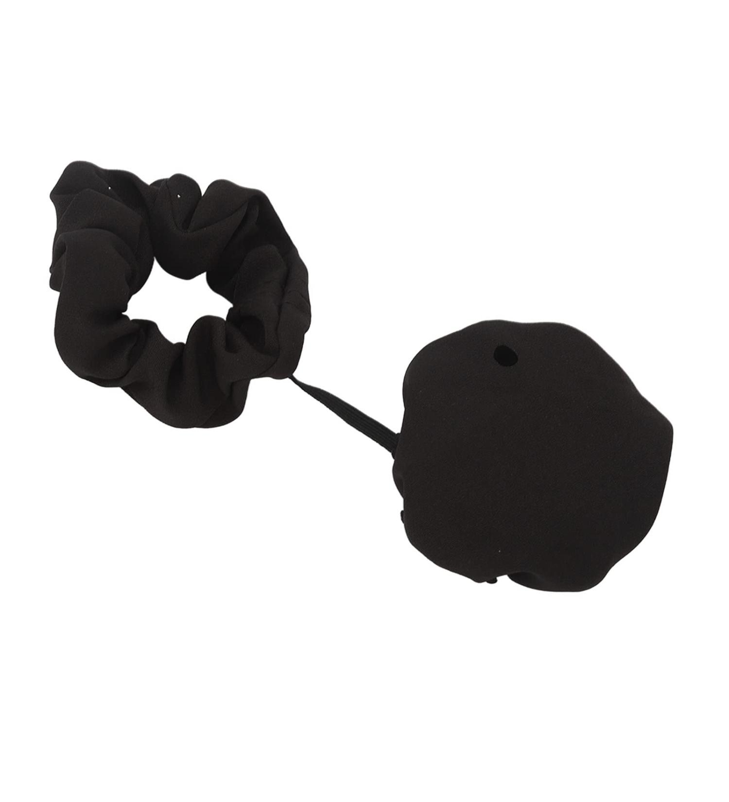 Reusable Black Hair Tie & Beverage Cover - Prevents Spills & Keeps Drinks Protected | Stretchy Water Mug Cap - Buy Online on GoSupps.com