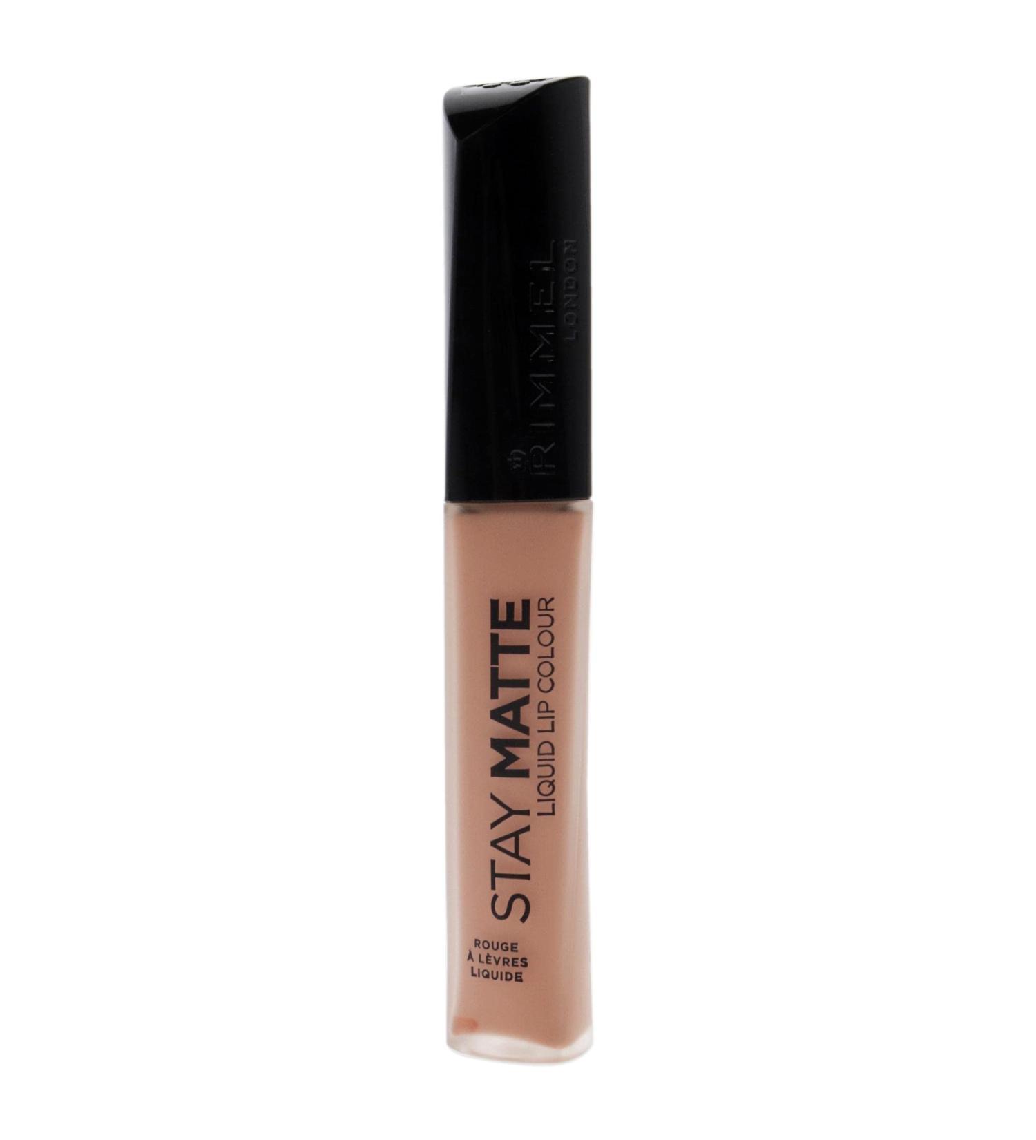 Rimmel London Stay Matte Liquid Lip Color 705 Stripped 0.21 oz - Long-Lasting Lipstick for Women - Buy Online on GoSupps.com