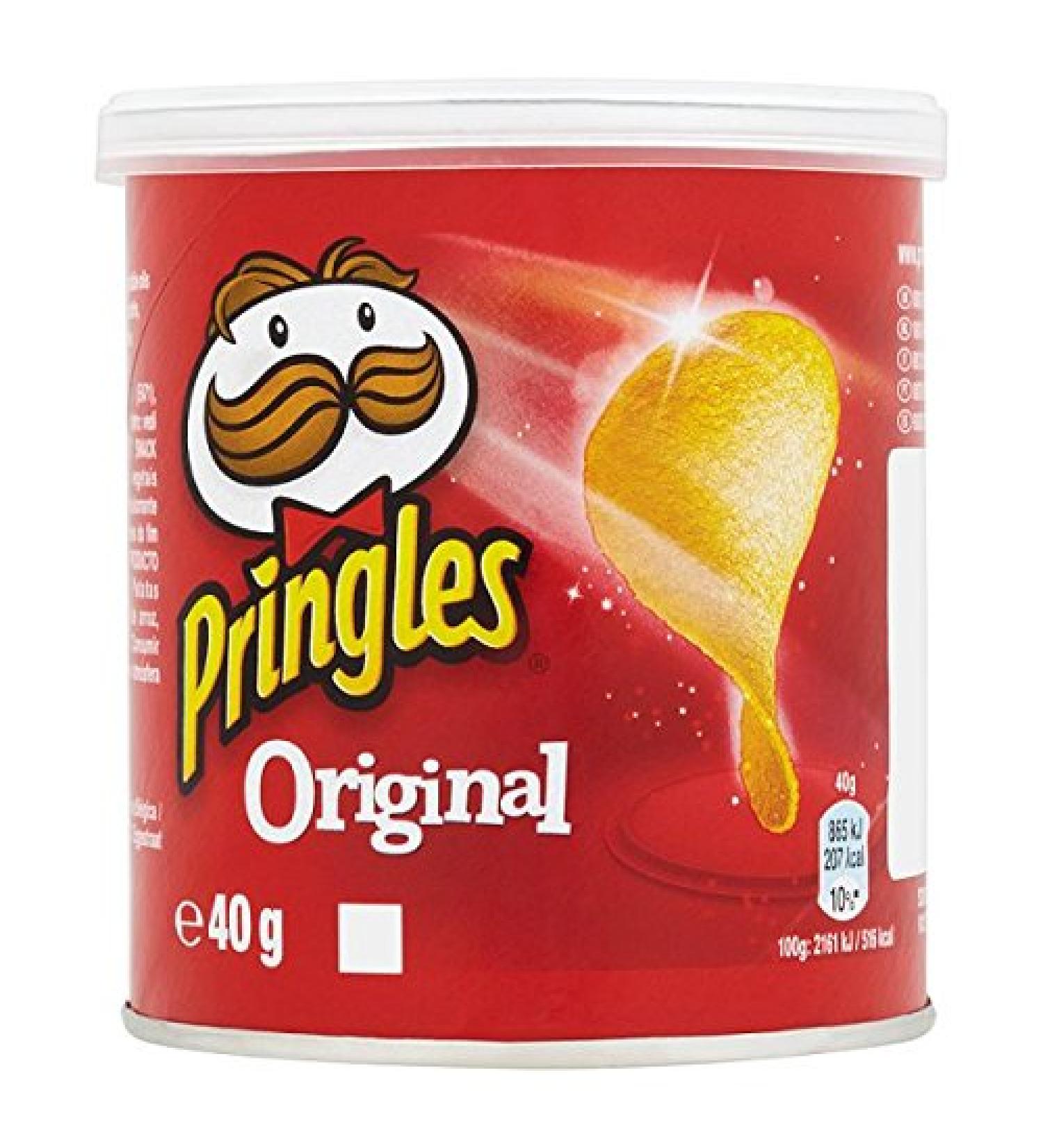 Pringles Lot de 12 Pringles Original 40 g