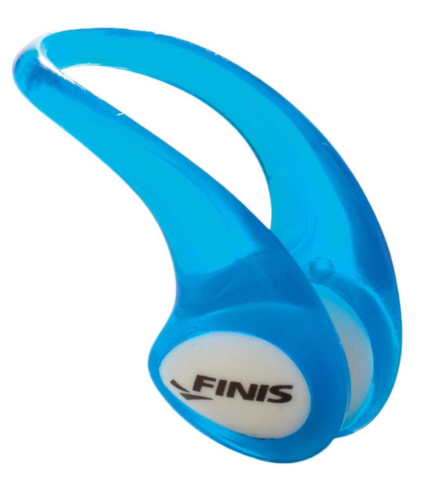 FINIS Nylon Nose Clip with Silicone Pads Blue