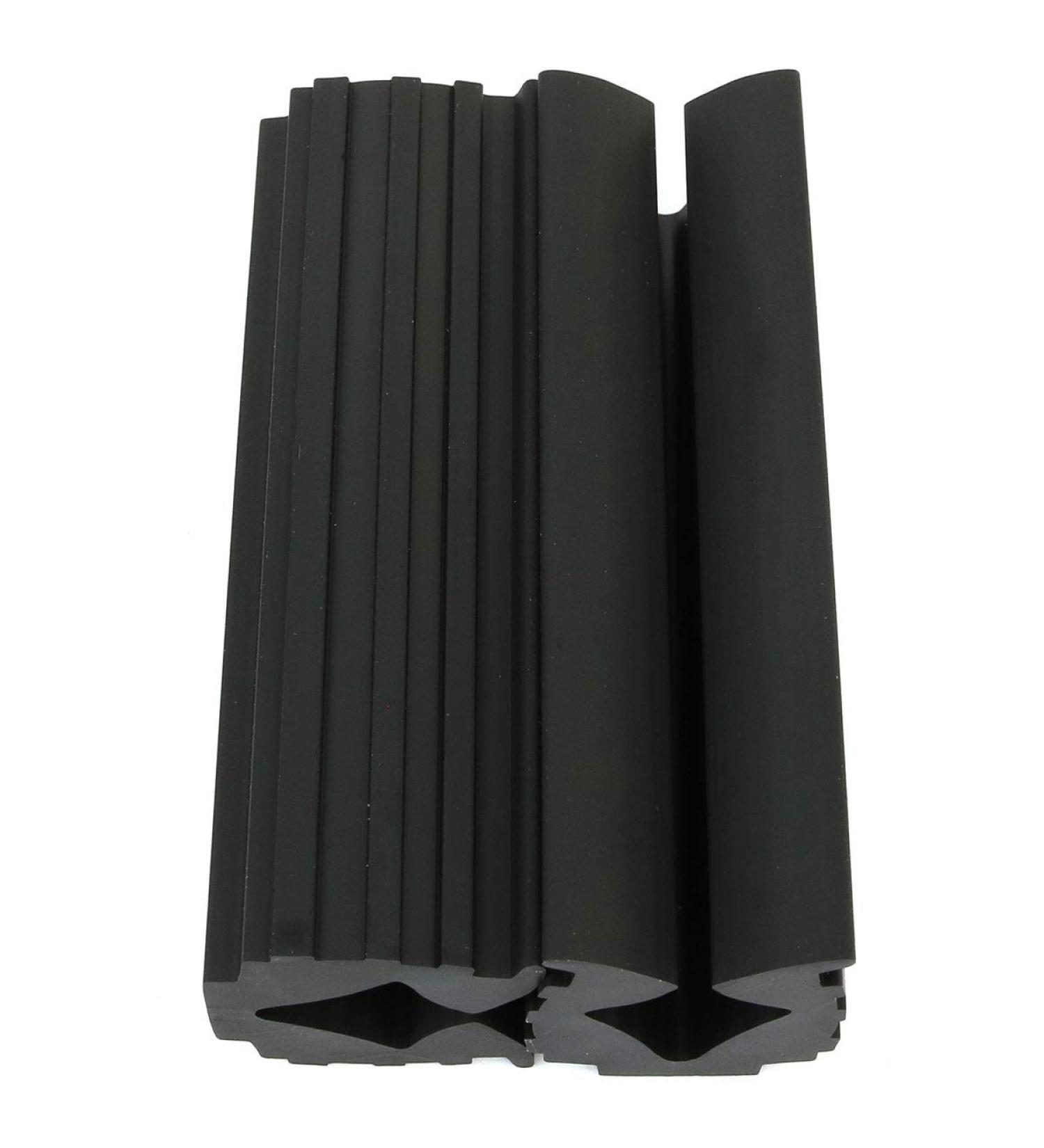 LQ Industrial Golf Shaft Clamp 2PCS Black Rubber Vise Clamps for Club Regripping & Repair - Buy Online on GoSupps.com