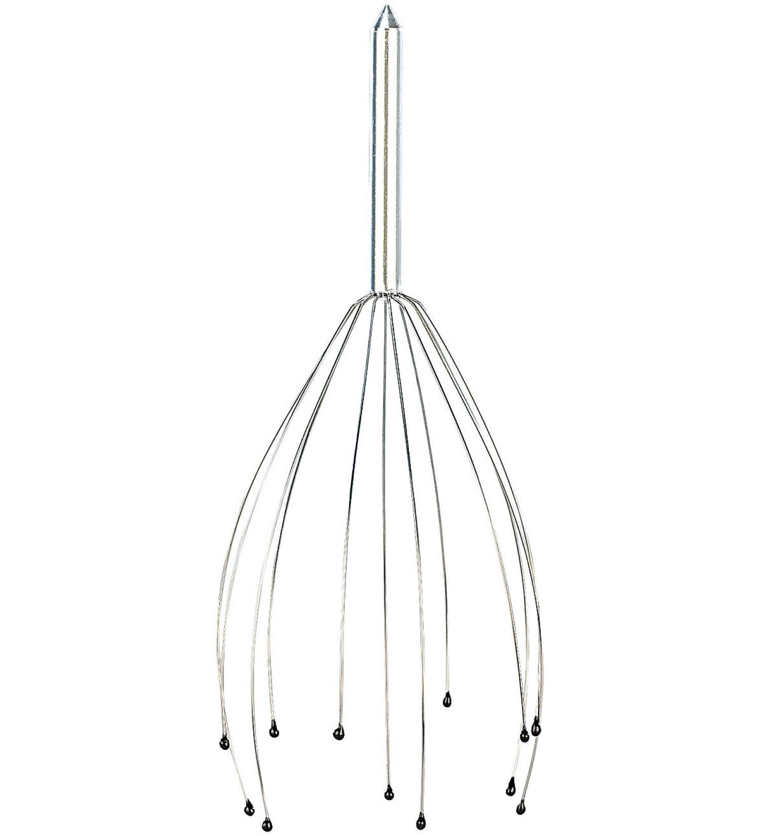 PEARL Head Massage Spider | Metal Handle Massager for Stress Relief - Best Anti-Stress Tool - Buy Online on GoSupps.com