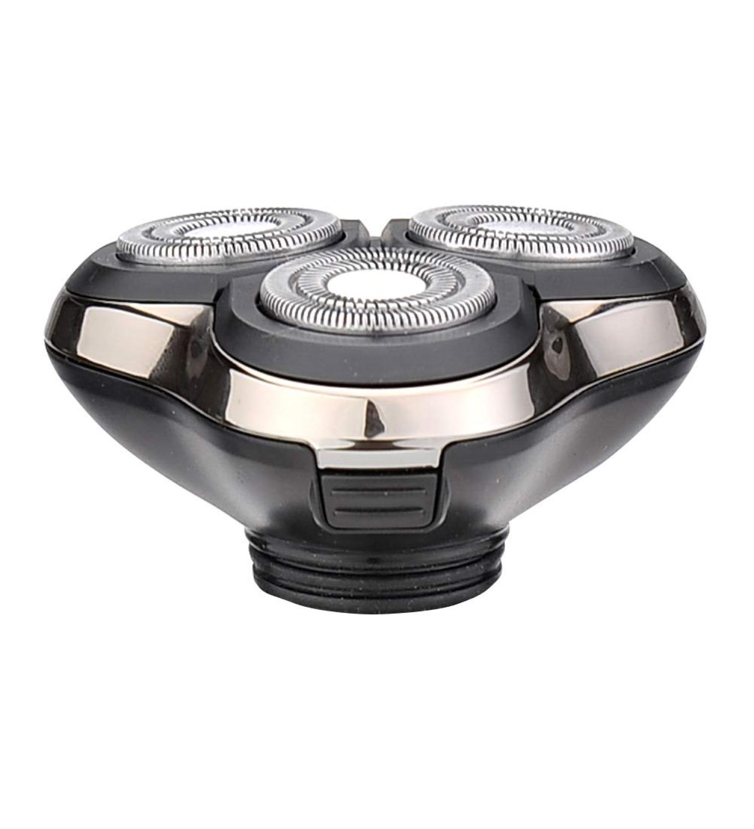 PRITECH Electric Razor Head for Men - Rechargeable Waterproof Rotary Shaver Parts | Wet & Dry Use - Buy Online on GoSupps.com