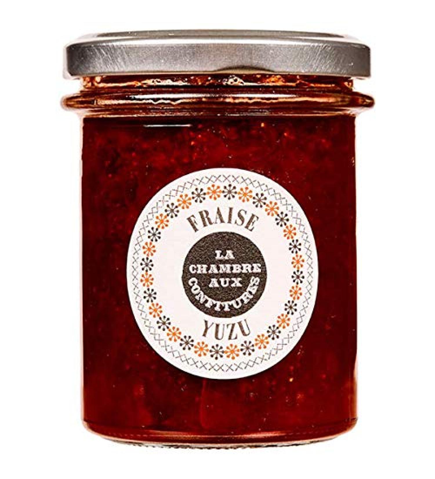 La Chambre Aux Confitures Strawberry Yuzu Jam from France 200g Strawberry-Yuzu