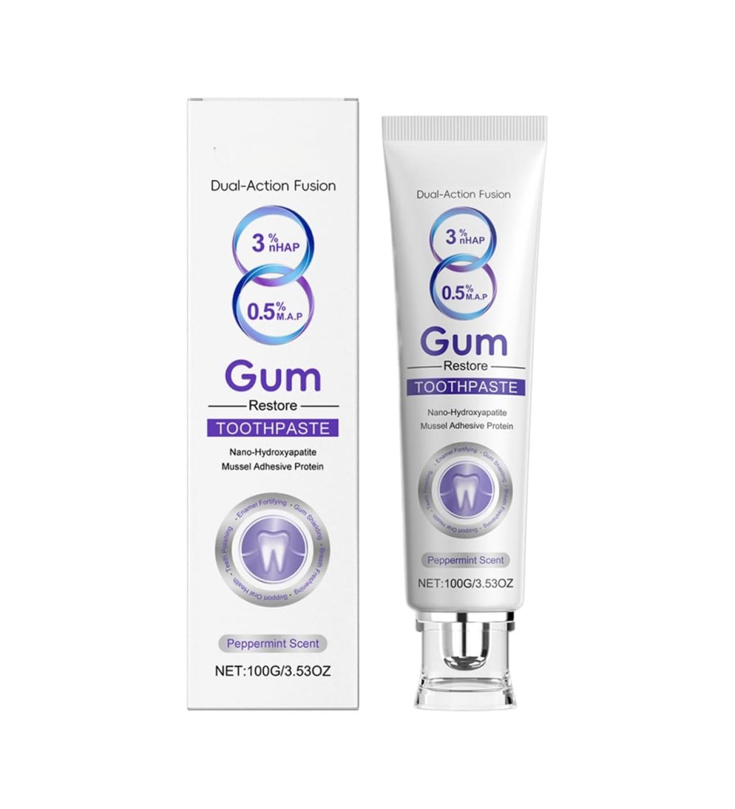 Gentle Care Toothpaste - Removes Stains/Tartar/Yellowing Freshens Breath Whitens Teeth for Daily Use(1PCS) 1 Fl Oz (Pack of 1) - Buy Online on GoSupps.com