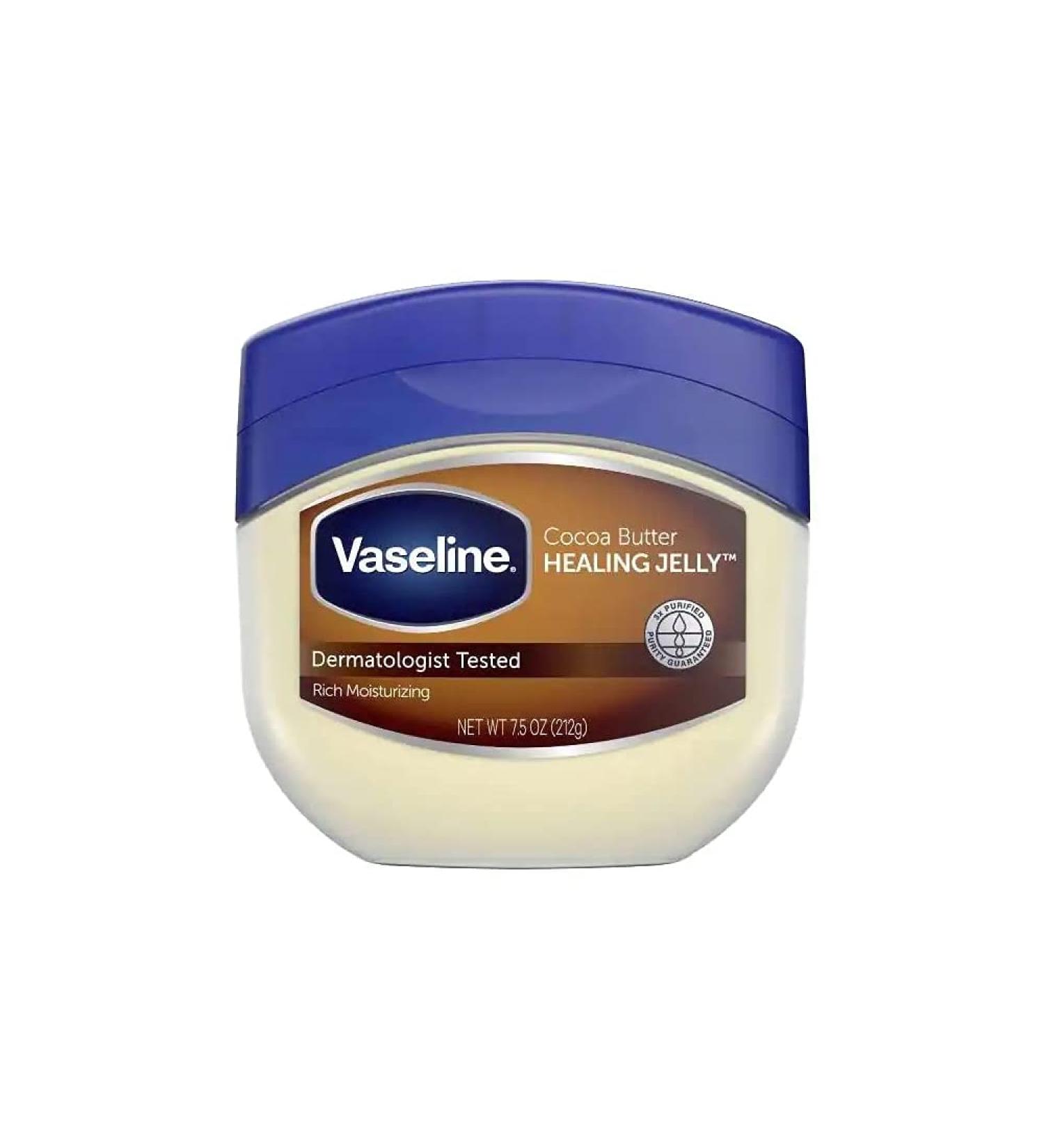 Vaseline Petroleum Jelly Cocoa Butter 7.5 oz (Pack of 4)