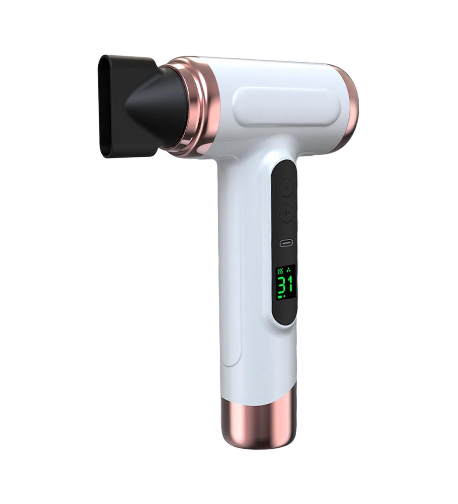 Generic Cordless Electric Blow Dryer Blow Dryer Air Blower Cordless Hair Dryer for Home Use White - Buy Online on GoSupps.com