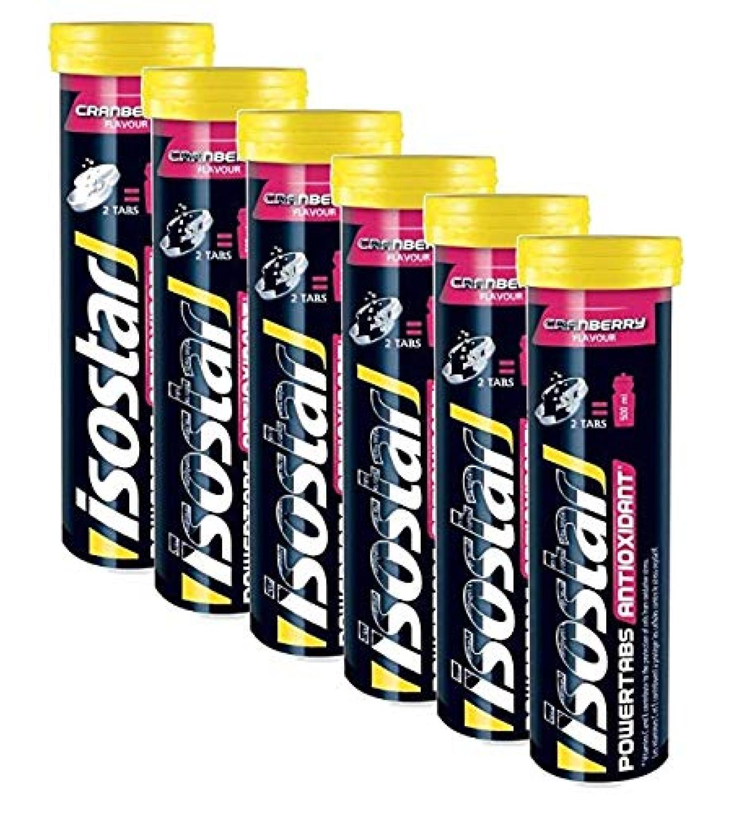 Isostar Powerabs Cranberry 6 tubes