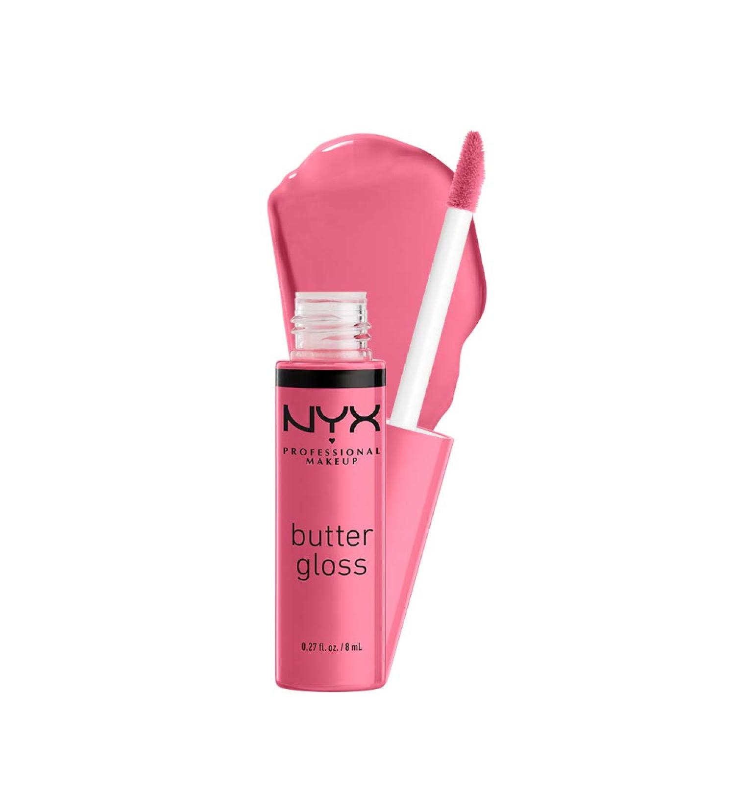 Nyx Butter Gloss Vanilla Cream Pie - Mauve Lip Gloss 0.27 fl oz - Buy Online on GoSupps.com