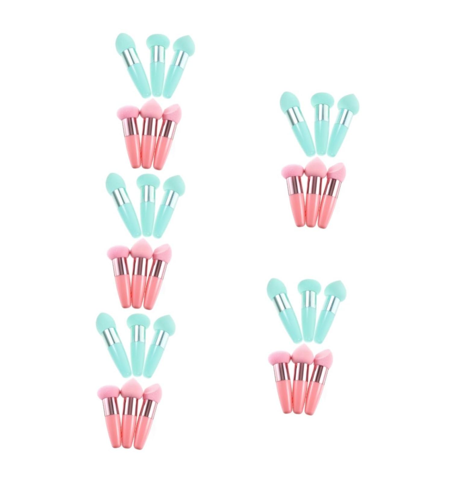 30 Pieces Small Makeup Pen Blending Sponge Travel Blender Makeup Brush Travel Accessories Portable Makeup Pens Makeup Pen Wet and Dry Sponge Brush Cosmetics Travel - Buy Online on GoSupps.com