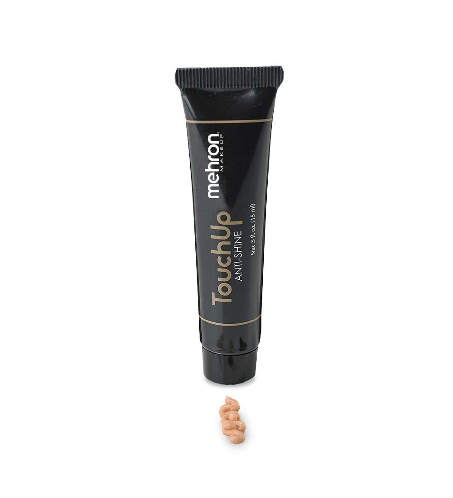 Mehron TouchUp Anti-Shine Gel | Matte Face Primer (Medium Tint) - Buy Online on GoSupps.com