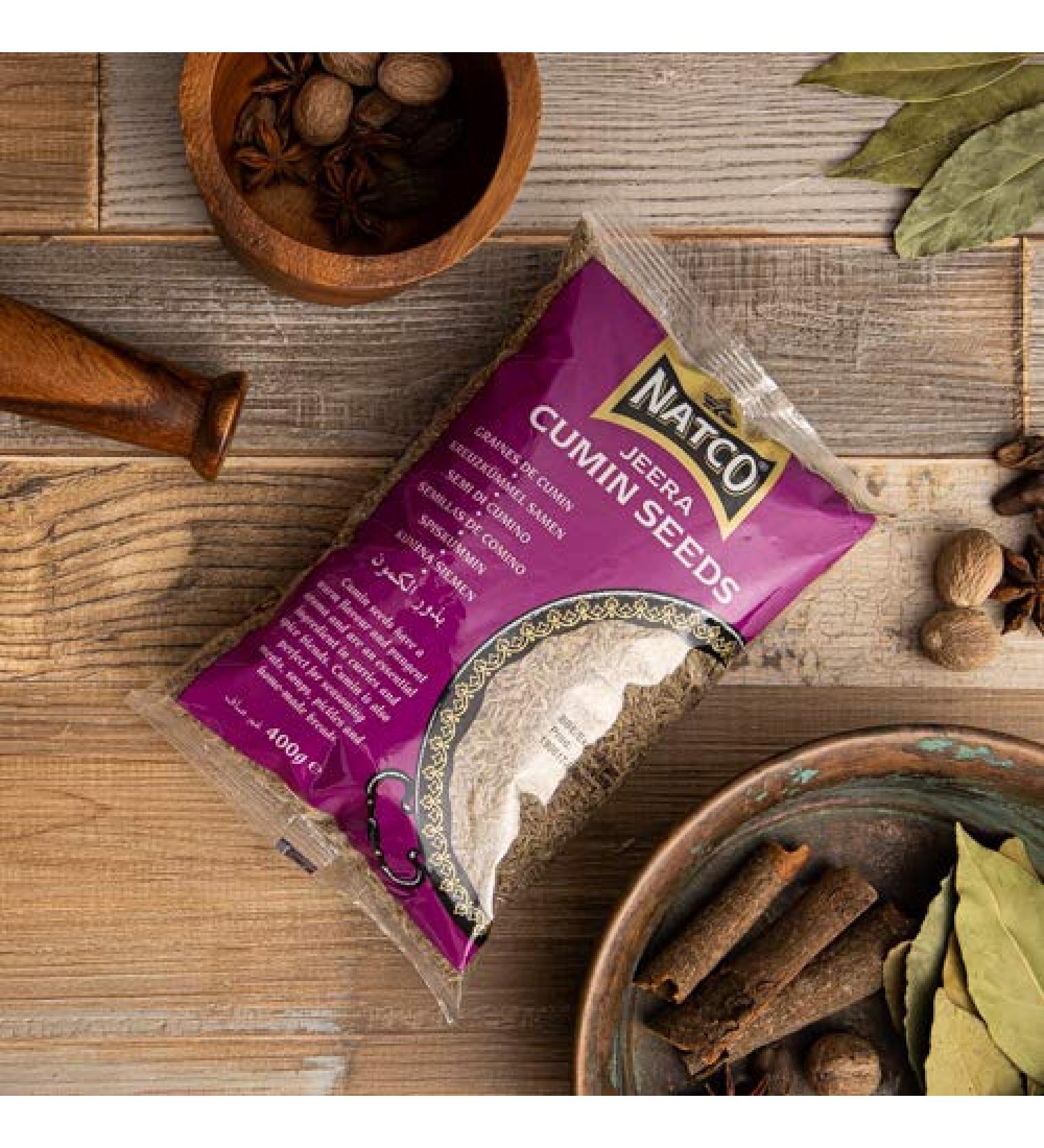 Natco Foods Natco Foods Jeera Cumin Chilli Pepper Seeds 400g