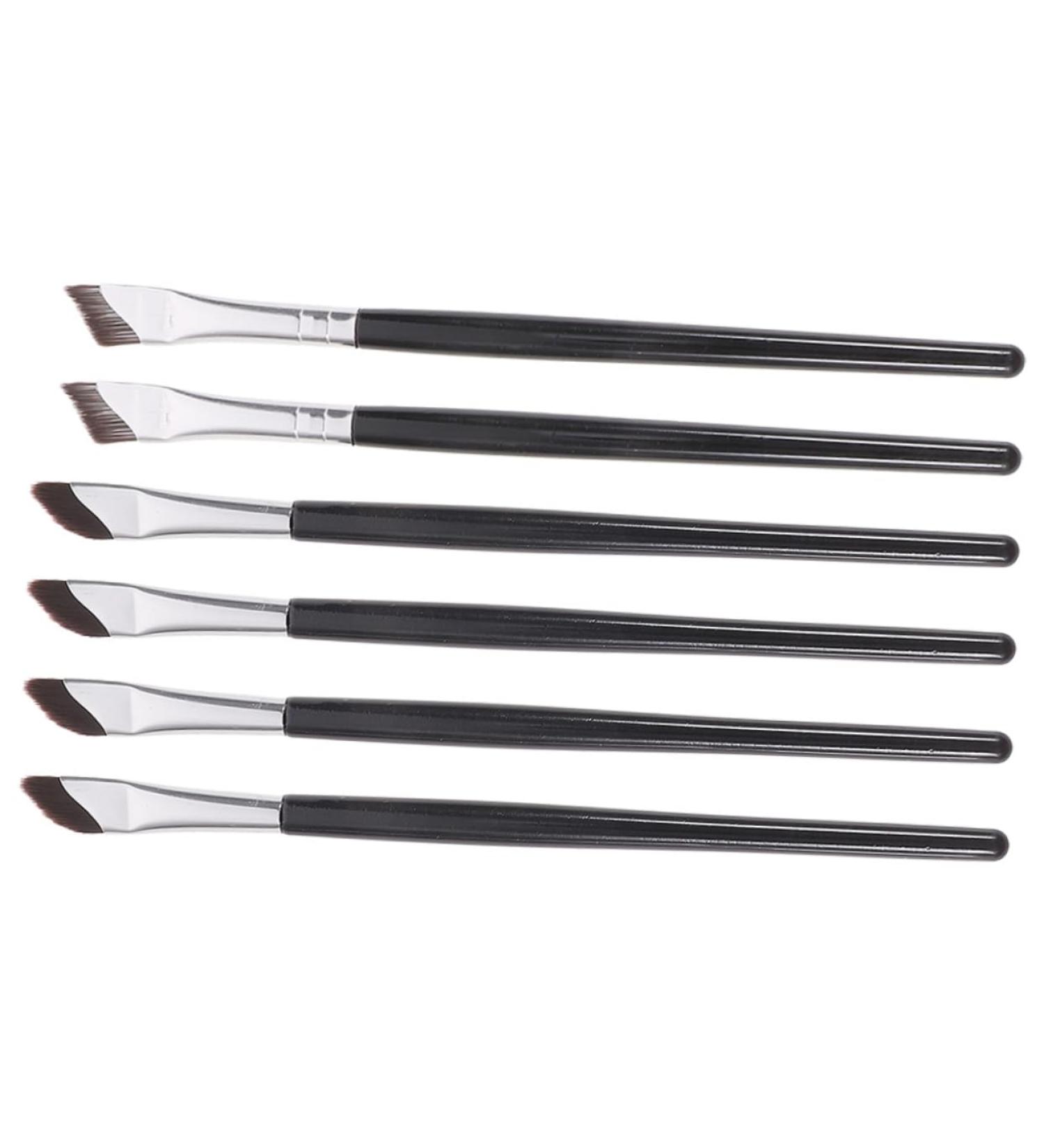 Beatifufu 1 Set Eyebrows Brush Eyebrow Brush Eye Liner Brush Concealer Brush under Eye Makeup Brush Black Wood - Buy Online on GoSupps.com