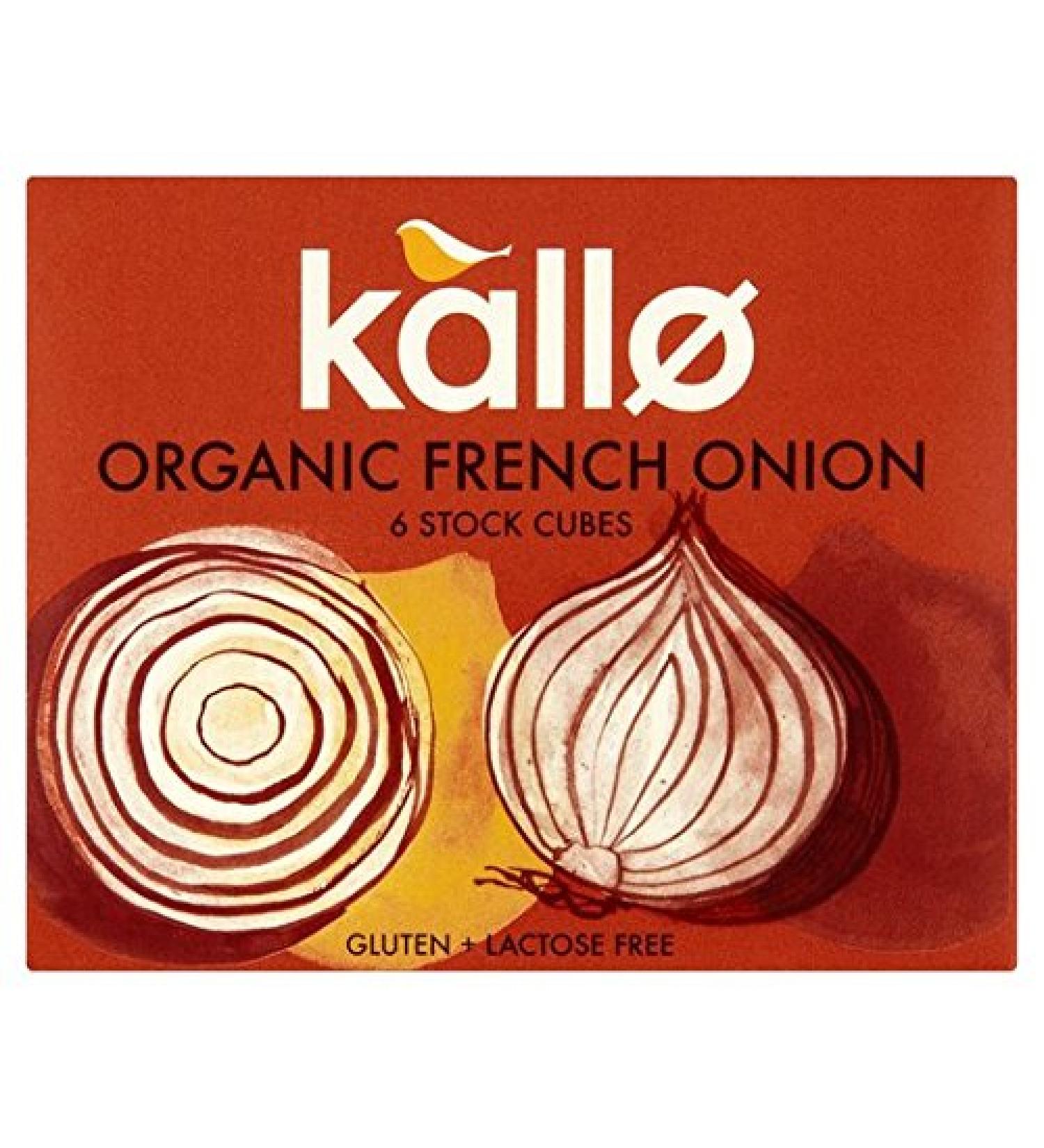 Kallo Kallo Organic French Onion Stick Cube 6 x 11g