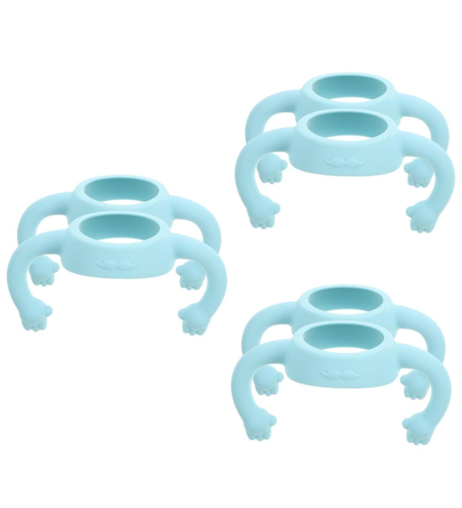 Toyvian 6 Pcs Bottle Handle Bottle Grip Newborn Bottle Grip Bottle Grip Bottle Grip Feeding Bottle Milk 14.00X5.00X5.00CMx3pcs Sky-bluex3pcs - Buy Online on GoSupps.com