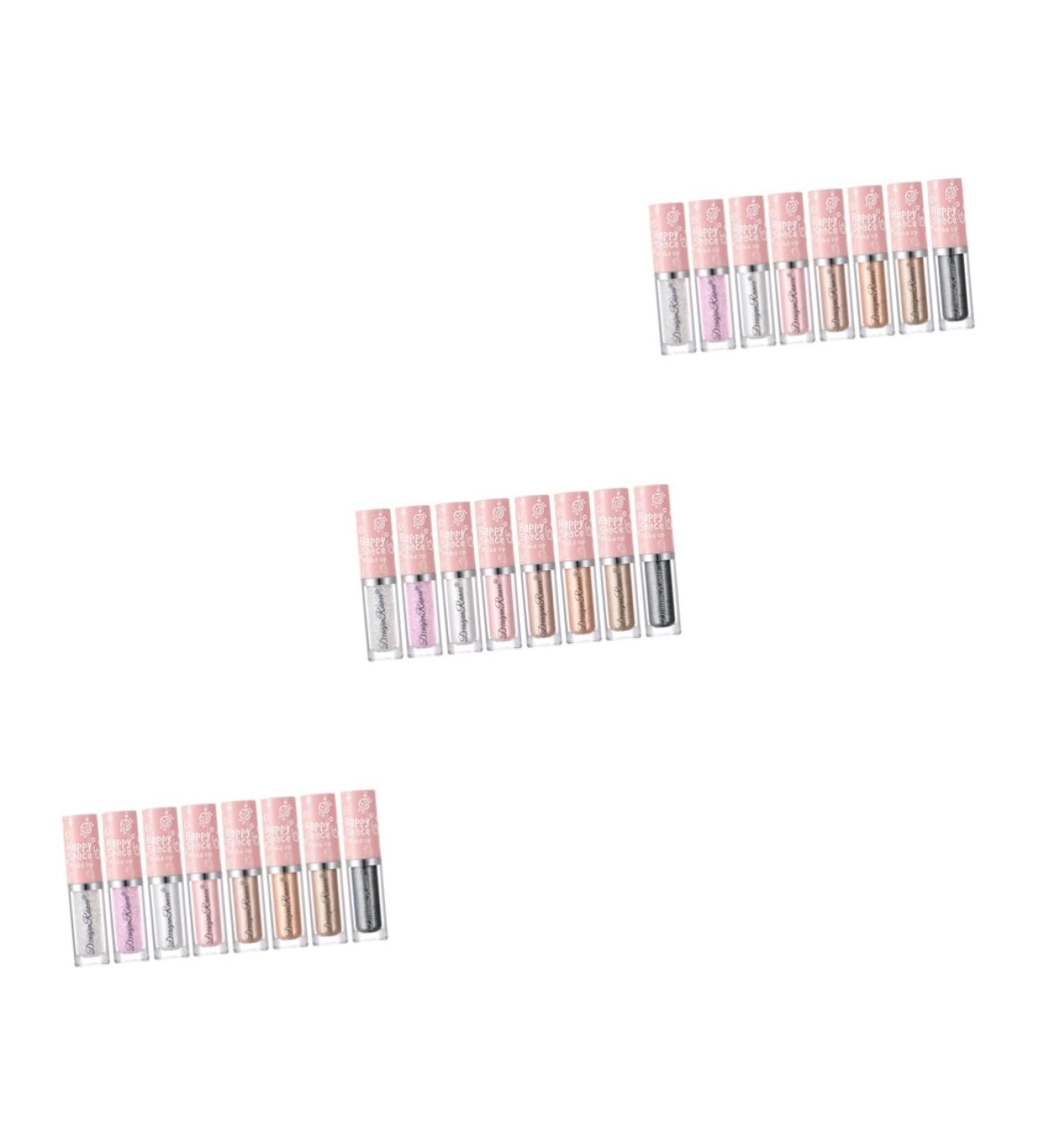 FOMIYES 24 Pcs Eye Shadow Eyeshadow Eye Makeup Eye Glitter Makeup Cosmetics Tools Miss Lasting Accessories - Buy Online on GoSupps.com