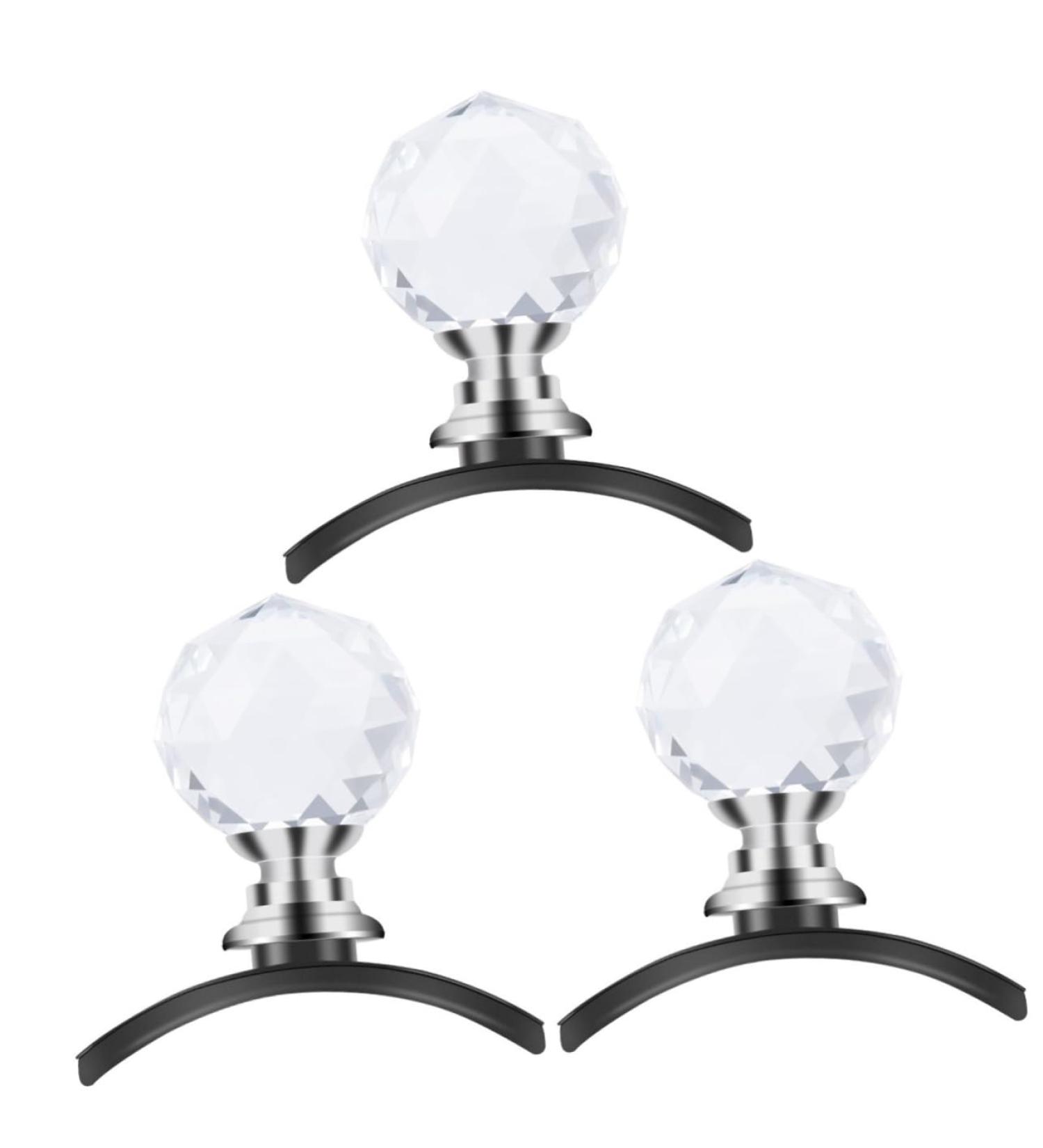 Angoily 3pcs Eyeshadow Eye Shadow Stamp Crease Seal Crystal Tool - Buy Online on GoSupps.com