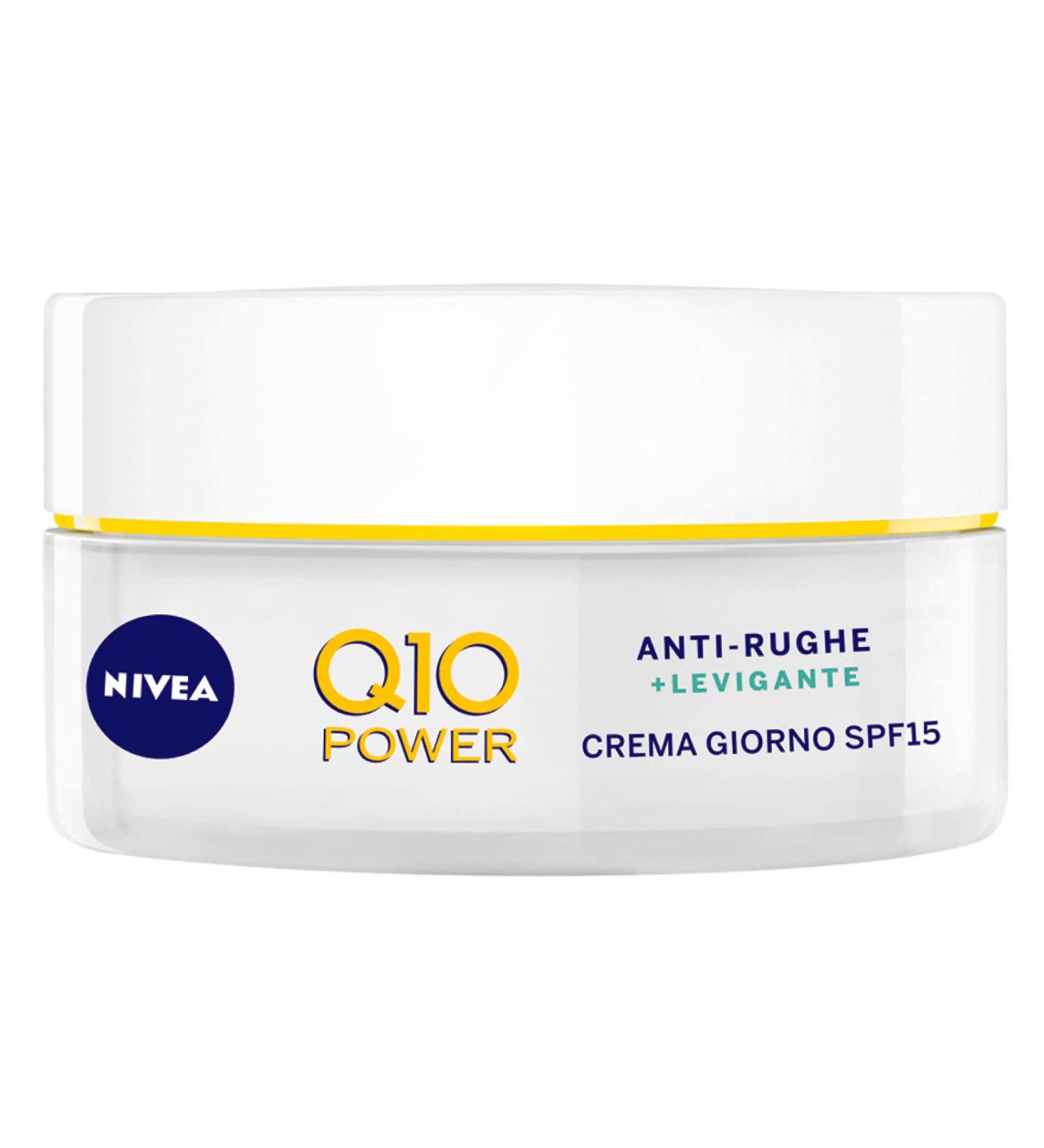 NIVEA Nivea Q10 Anti-Wrinkle + Power Elastiquant porenverfeinernde day care for age aussehende top day creams with Spf 15 50 ml