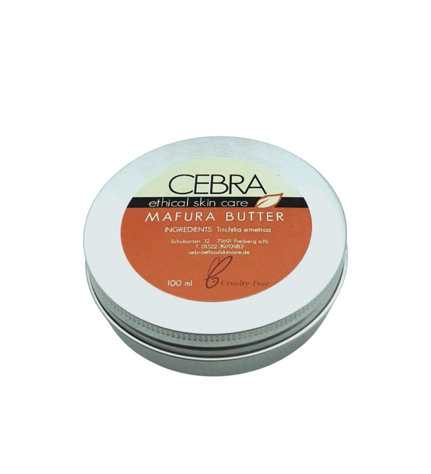 Cebra ethical skincare Mafura Oil for dry skin and as hair oil