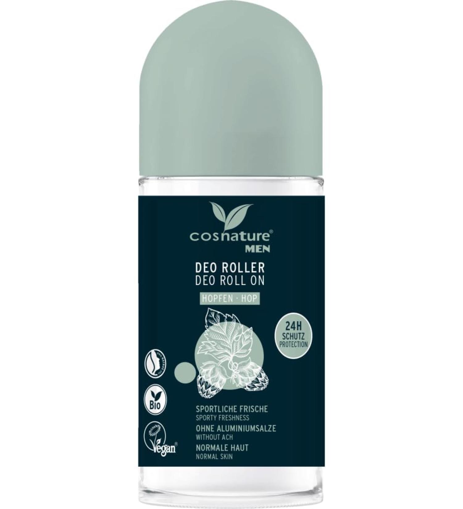 Cosnature cosnature Roll On Hop Deodorant for Men 50 ml