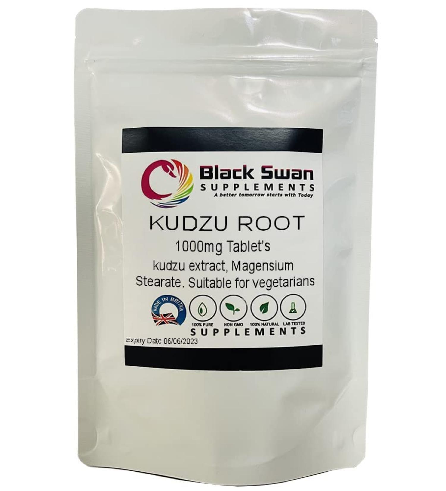 Black Swan Kudzu Root Tablets - Buy Online on GoSupps.com