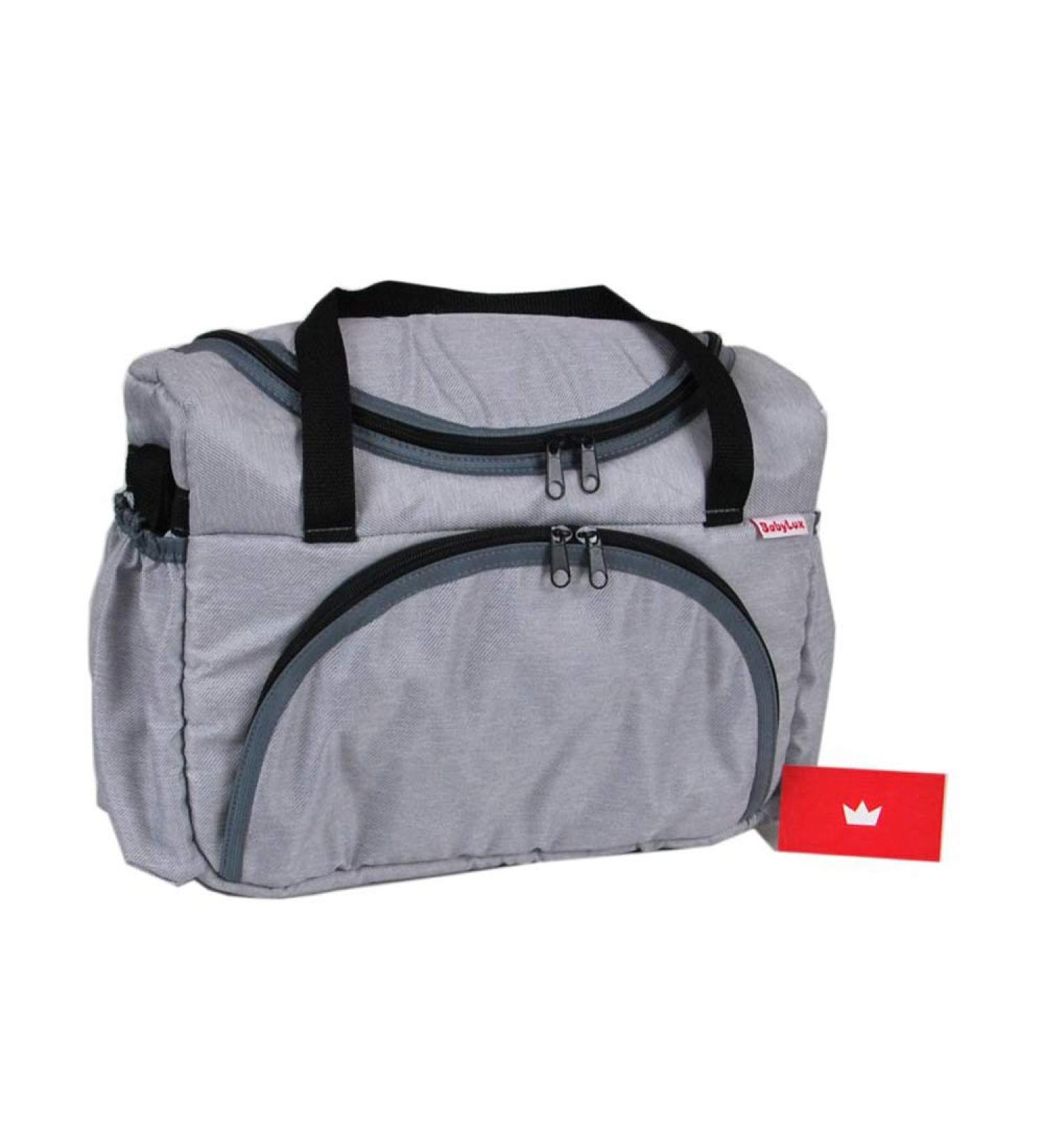 BabyLux Nursing Bag DIAPER BAG Stroller Bag Diaper Bag for Stroller 53. Light Grey