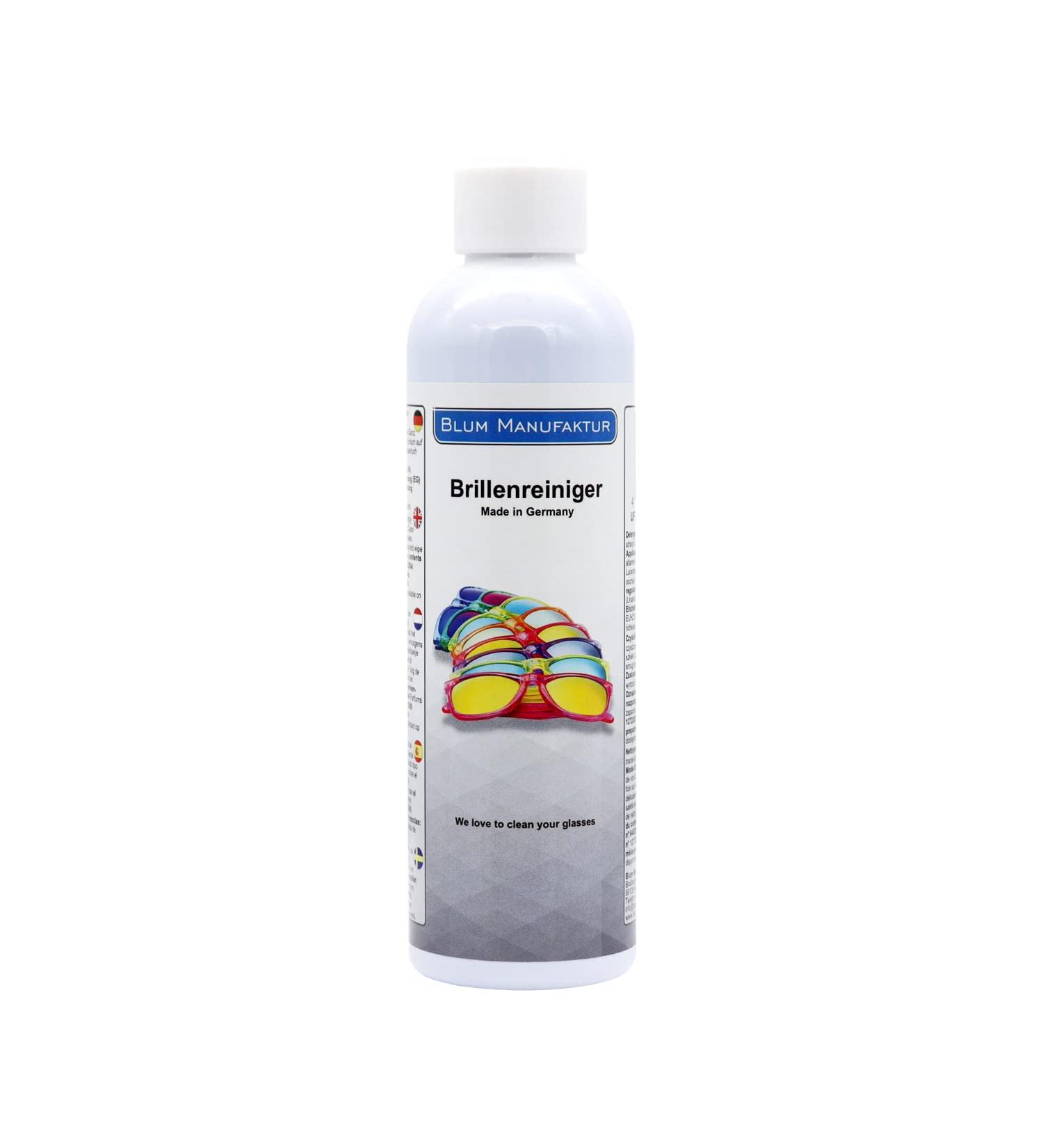 Blum 250ml Glasses Cleaner Spray Refill - Streak-Free Cleaning for Eyeglasses Sunglasses & Reading Aids - International Shipping Available - Buy Online on GoSupps.com