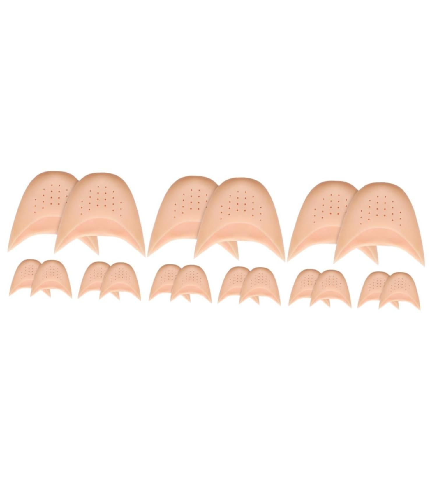 Healvian 18 Pcs Toe Protector - Silicone Toe Inserts for Ballet Shoes - Breathable & Wear-Resistant Toe Sleeves - Buy Online on GoSupps.com