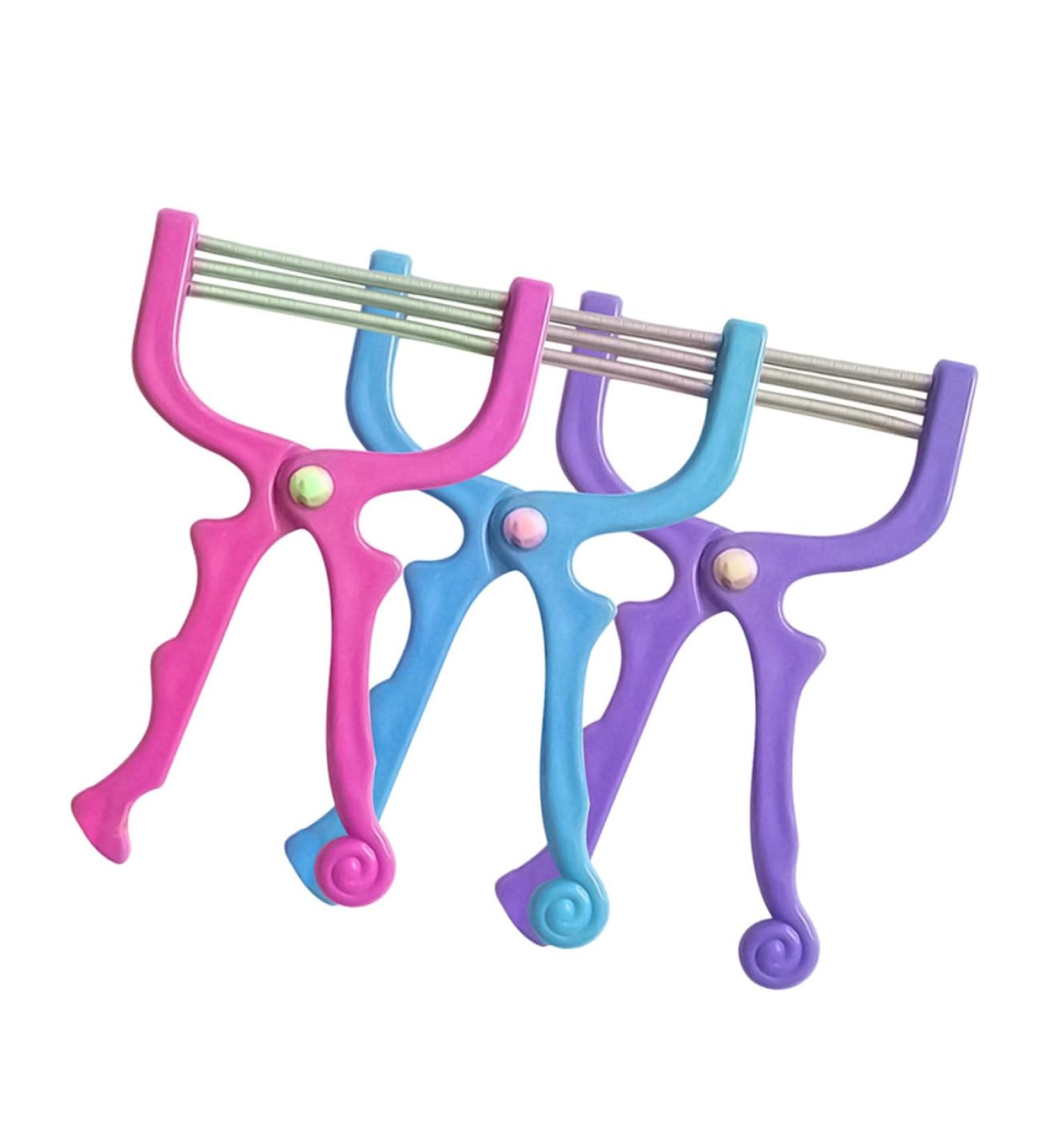 NOLITOY Lot de 3 pilateurs Faciaux Portables Ressorts Indolores pour Femmes et Hommes Outil D' pilation Visage Compact Couleur Al atoire Utilisation Quotidienne - Buy Online on GoSupps.com