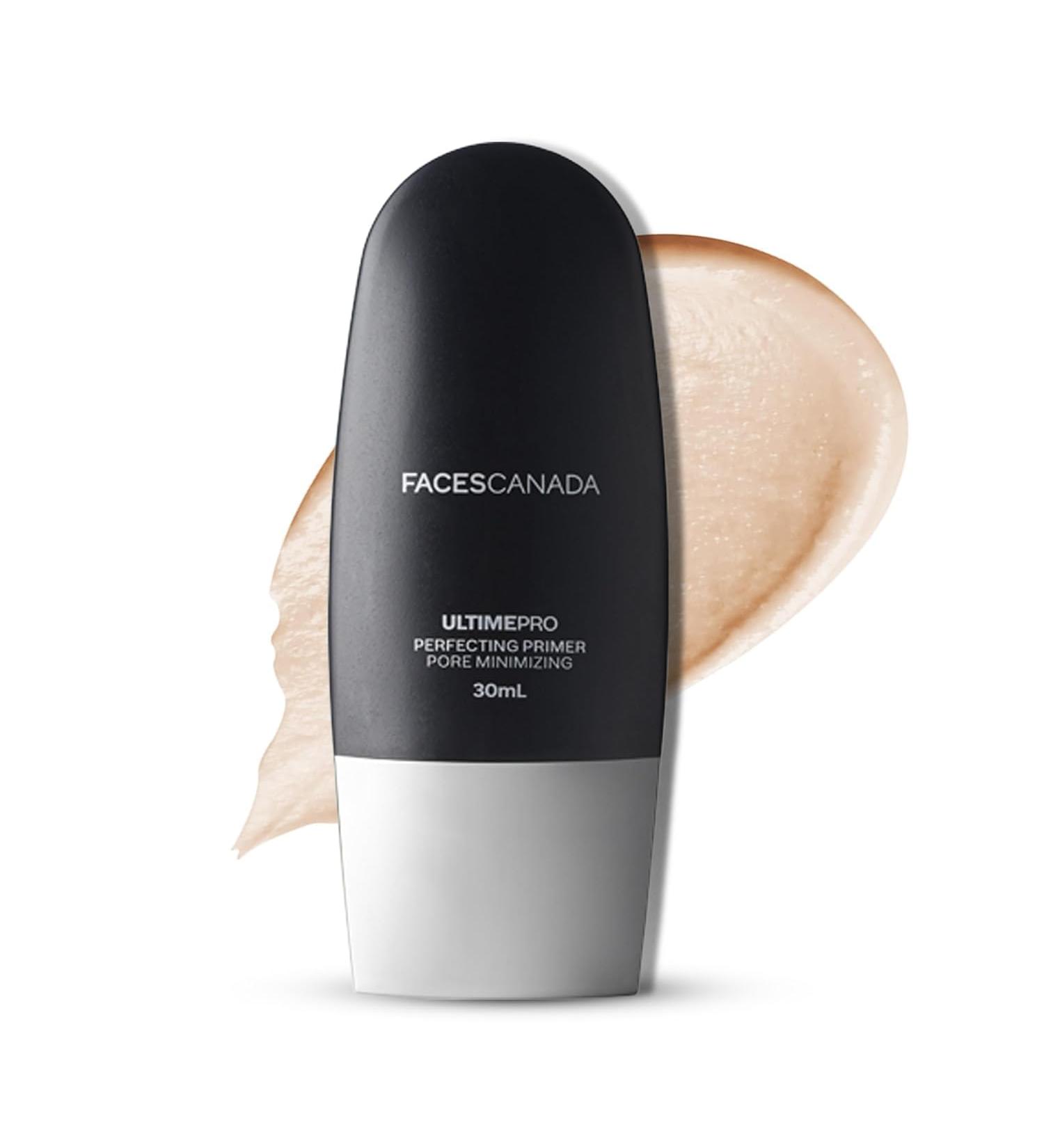 FA..CES/ CANADA Ultime Pro Perfecting Primer 30 ml | Lightweight Pore Minimizing Face Primer | Makes Makeup Long lasting | Blurs Pores Fine Lines & Imperfections | Blends Smoothly | Oil Free Matte Look - Buy Online on GoSupps.com