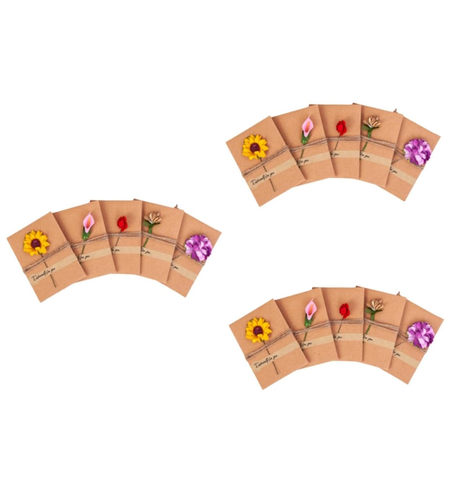 Healeved 15 Pcs Greeting Card Christmas As Shownx3pcs Size 6x3pcs - Buy Online on GoSupps.com