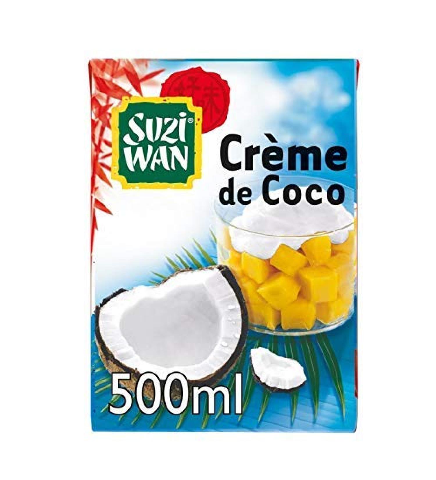 Suzuki Wan Coconut Cream 500 ml Pack of 3
