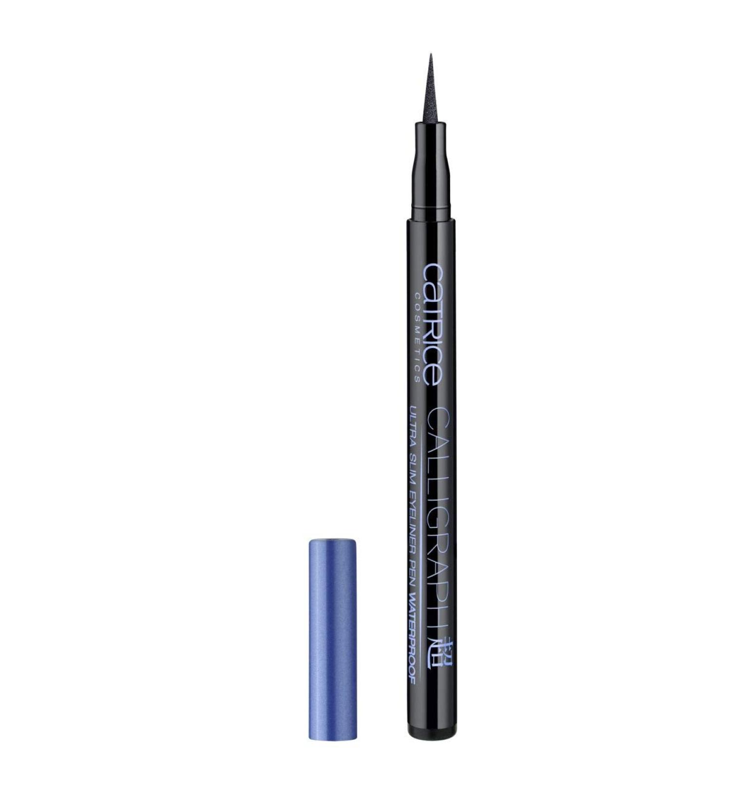 Catrice - Eyeliner - Calligraph Ultra Slim Eyeliner Pen Waterproof 010 - Blackest Black