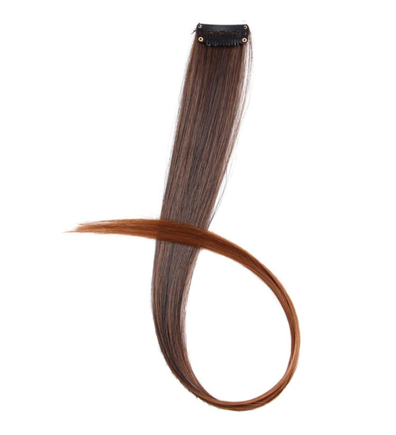 Buy 20 Color Long Straight Wavy Synthetic Hair Extensions - Clip-In Fashion Wig - Buy Online on GoSupps.com