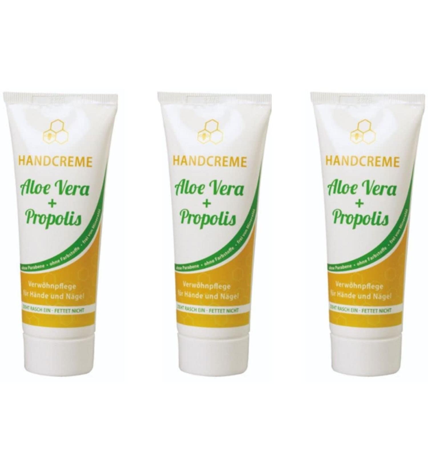 Hand cream aloe and propolis 75 ml 3 pieces
