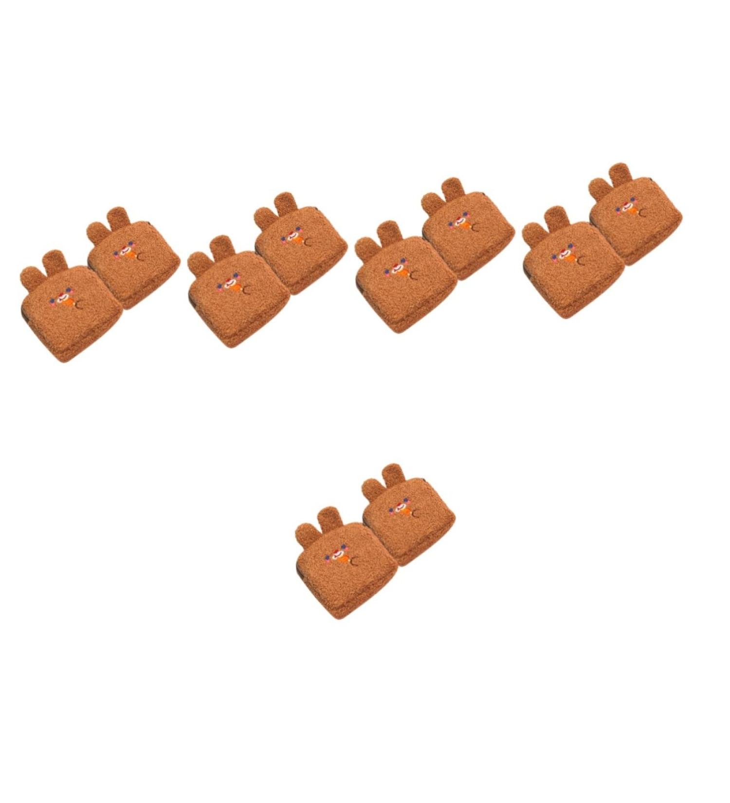 Solustre 10 Pcs Plush Wallet Set for Girls - Menstrual Performance Coin Bags & High Capacity Cosmetic Organizers - Buy Online on GoSupps.com