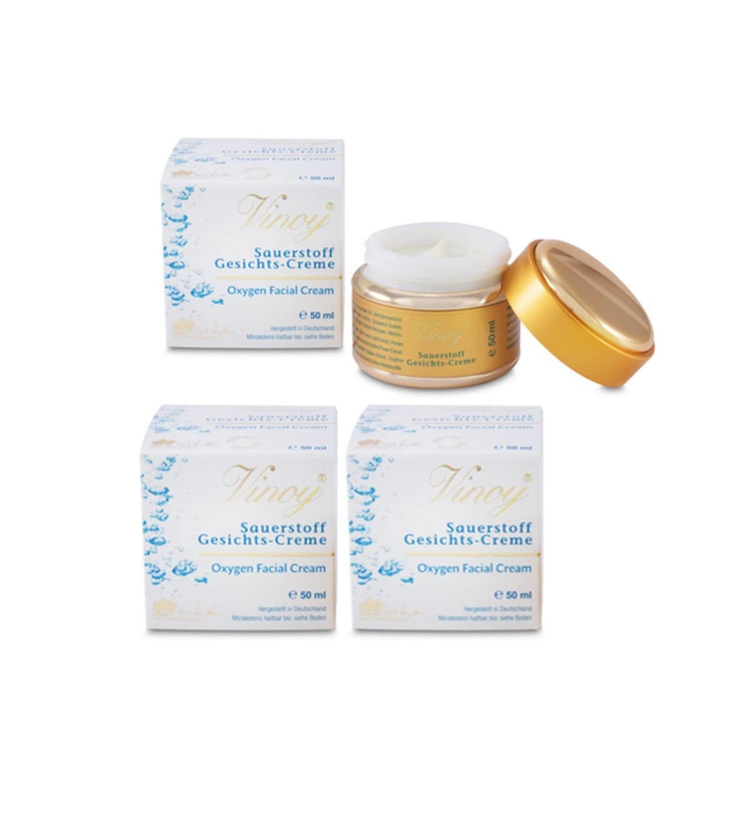 Via Nova Vinoy Oxygen facial cream 3 x 50 ml