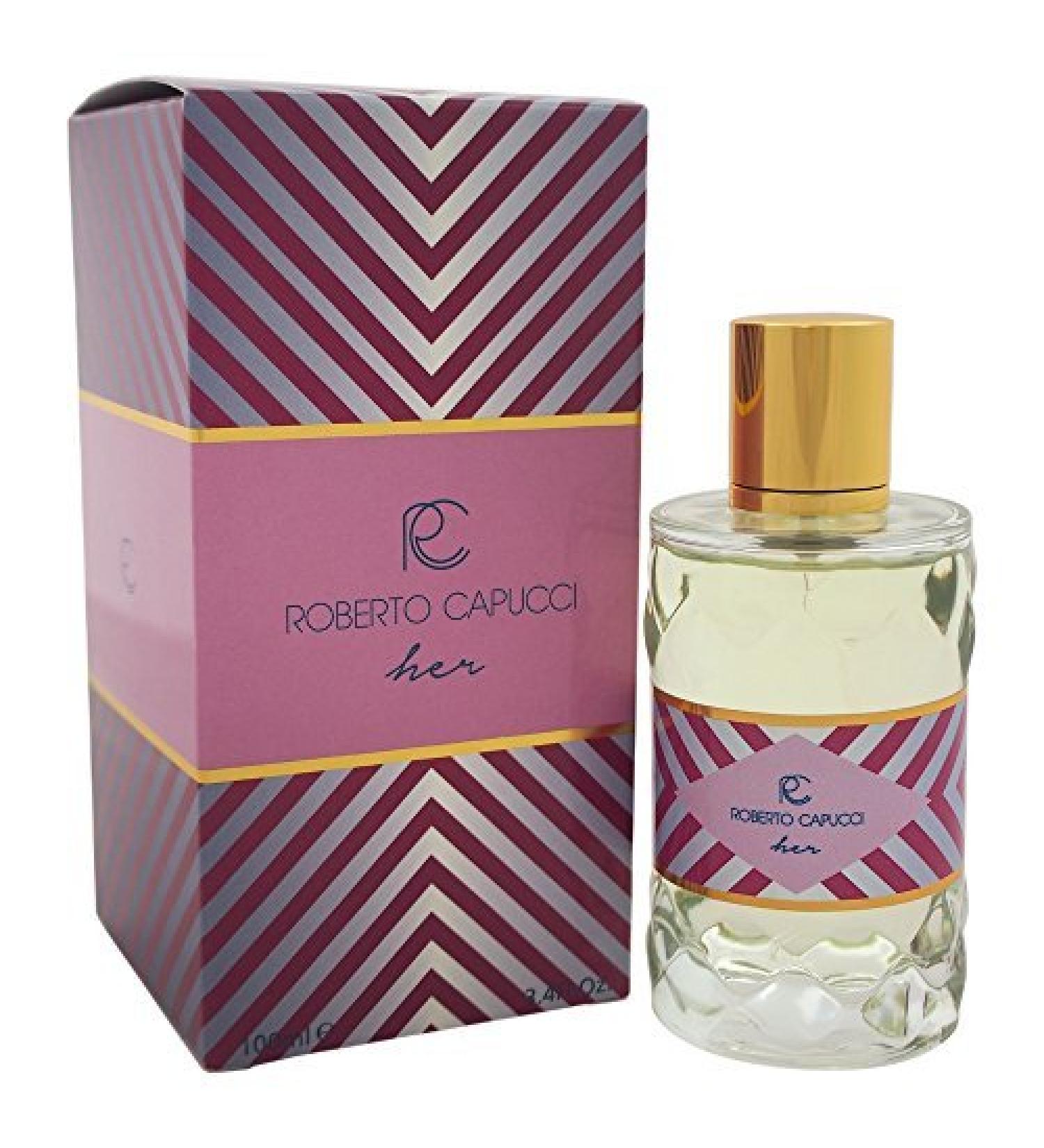 Roberto Capucci Her Eau de Parfum Spray for Women 3.4 Ounce (Pack of 2)