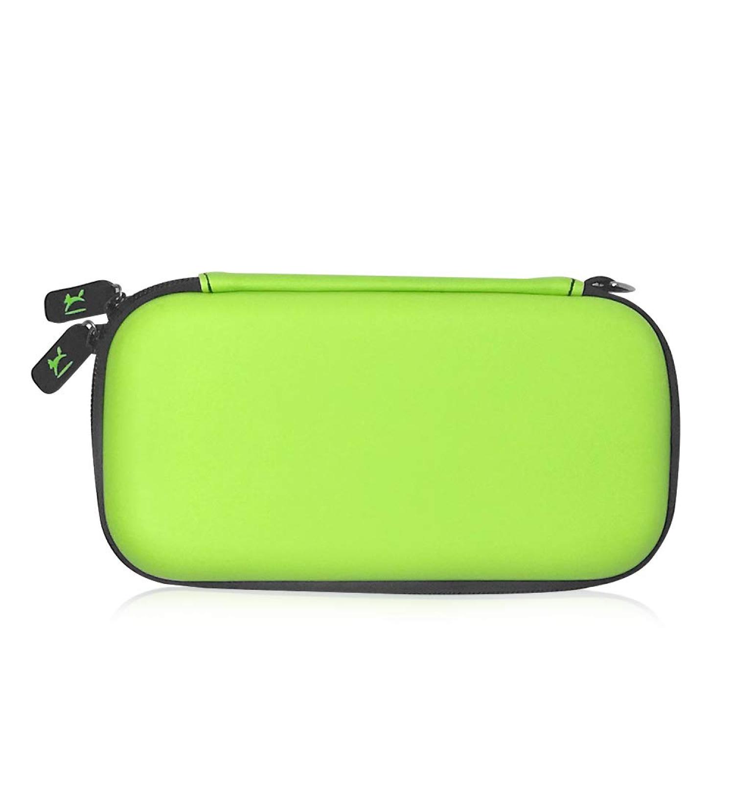 Travel RX Insulated Insulin Case | Portable Diabetic Organizer with Gel Pack | Shock-Proof Soft Leather Exterior | Parrot Green (8x4x2) - Buy Online on GoSupps.com